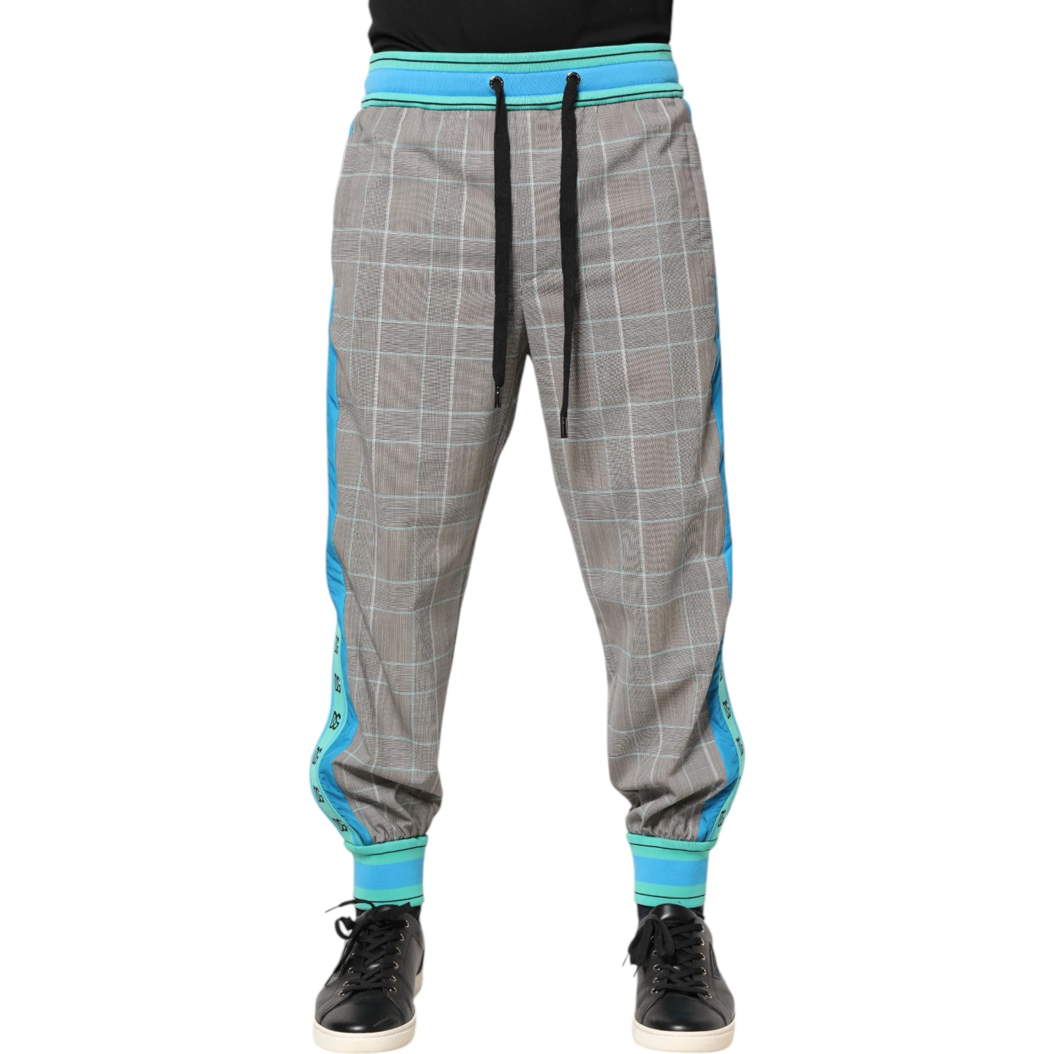 Multicolor Cotton Men Jogger Sweatpants Pants