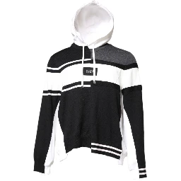 Multicolor Logo Pullover Hooded Sweater