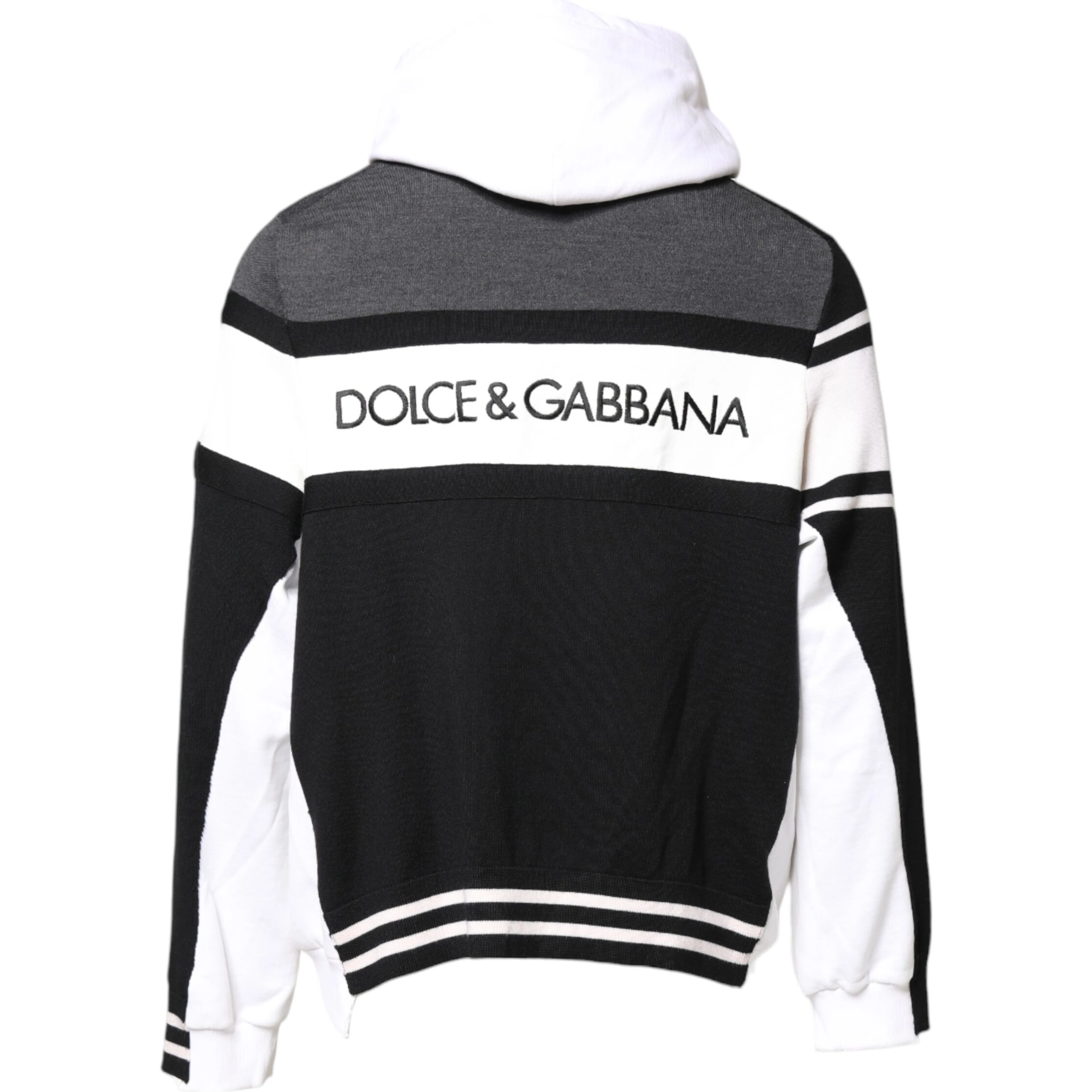 Multicolor Logo Pullover Hooded Sweater