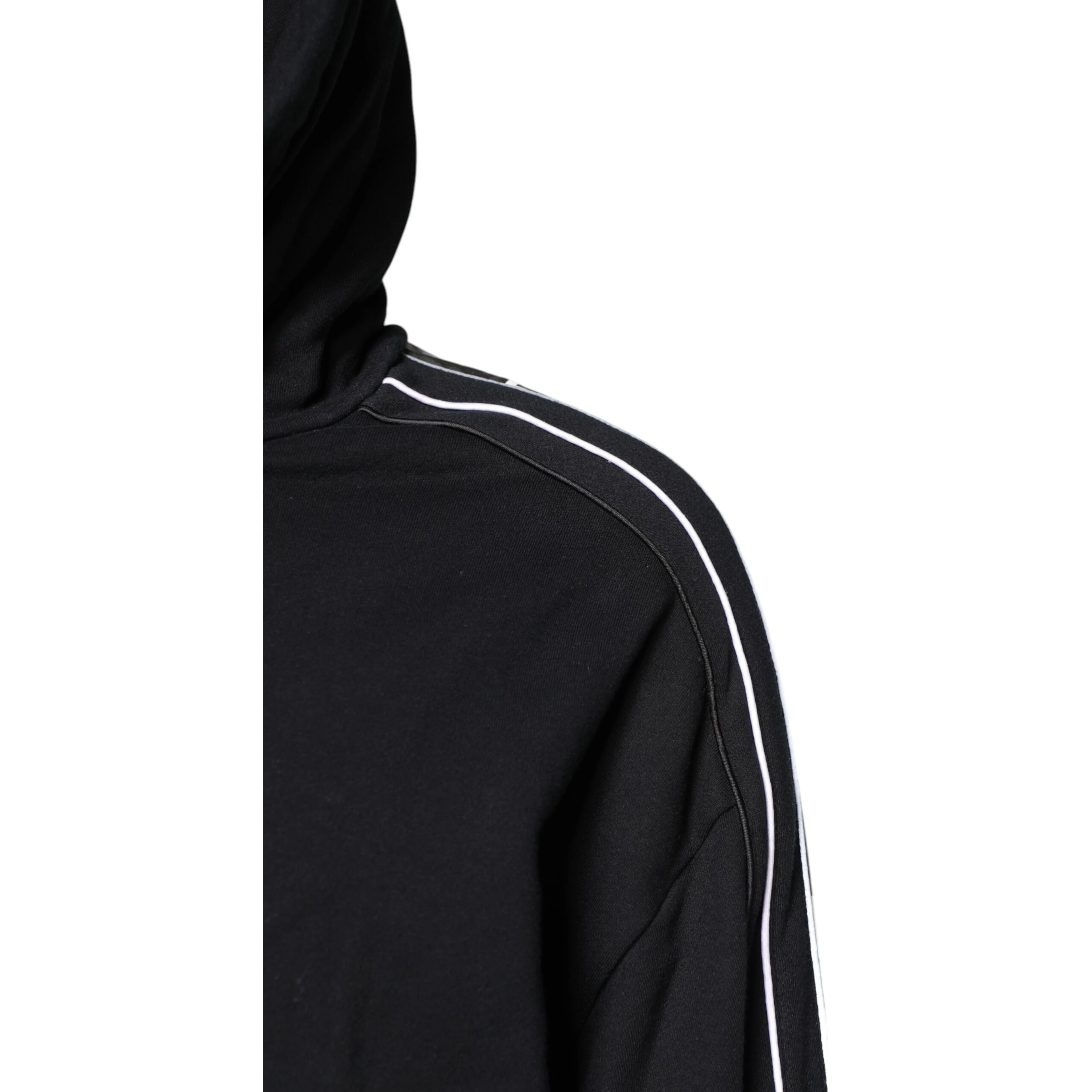 Black Cotton Logo Hooded Sweatshirt Sweater