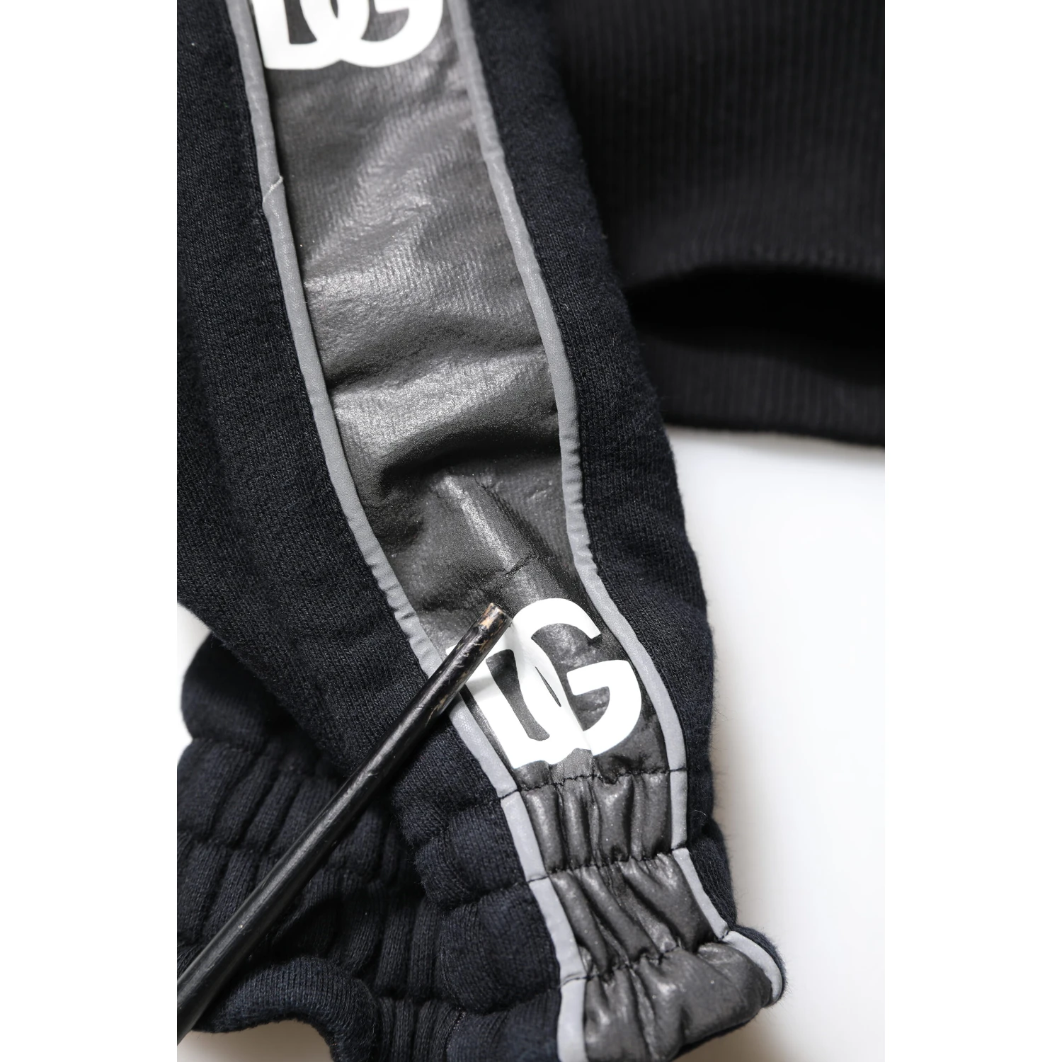 Black Cotton Logo Hooded Sweatshirt Sweater