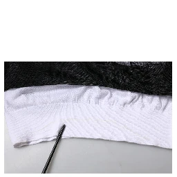 Black White Logo Knitted Pullover Sweater