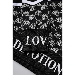 Multicolor Cotton Crew Neck Pullover Sweater