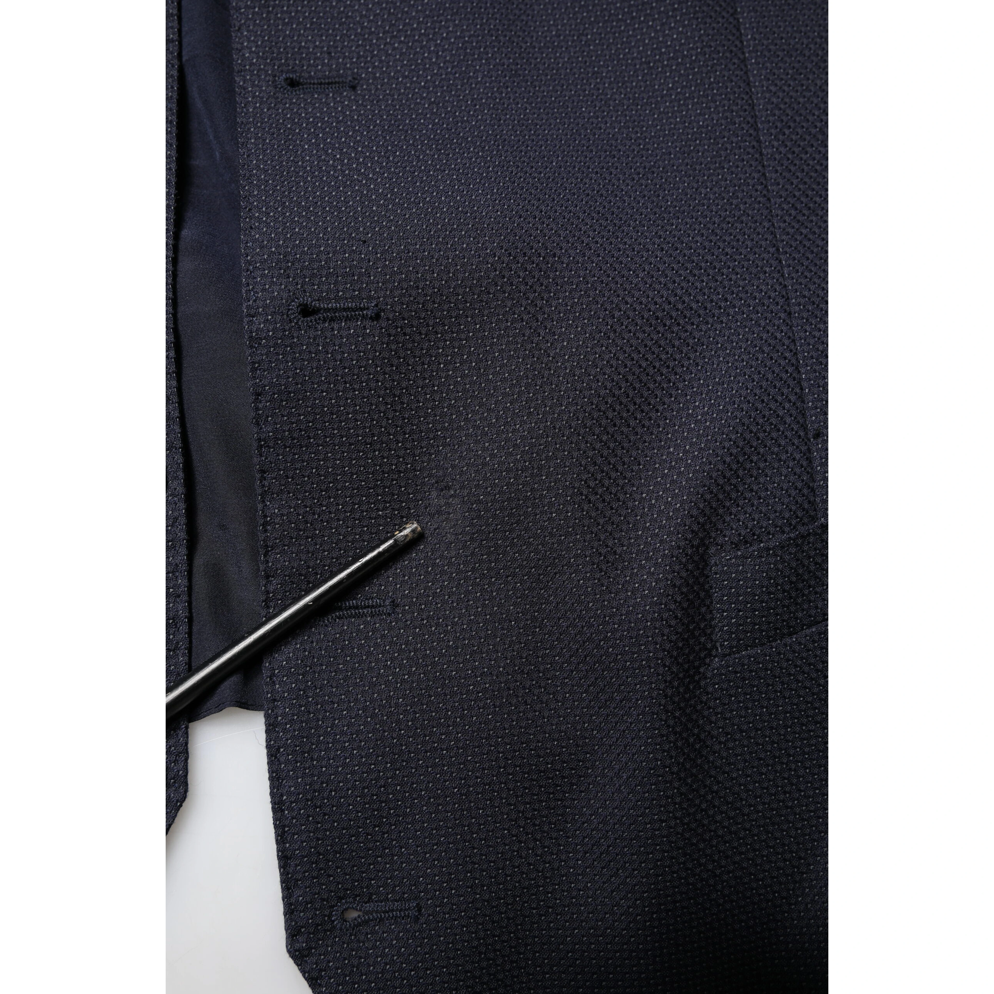 Black Wool Waistcoat Dress Formal Vest
