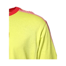 Green Cotton 85 Patch Crew Neck T-shirt