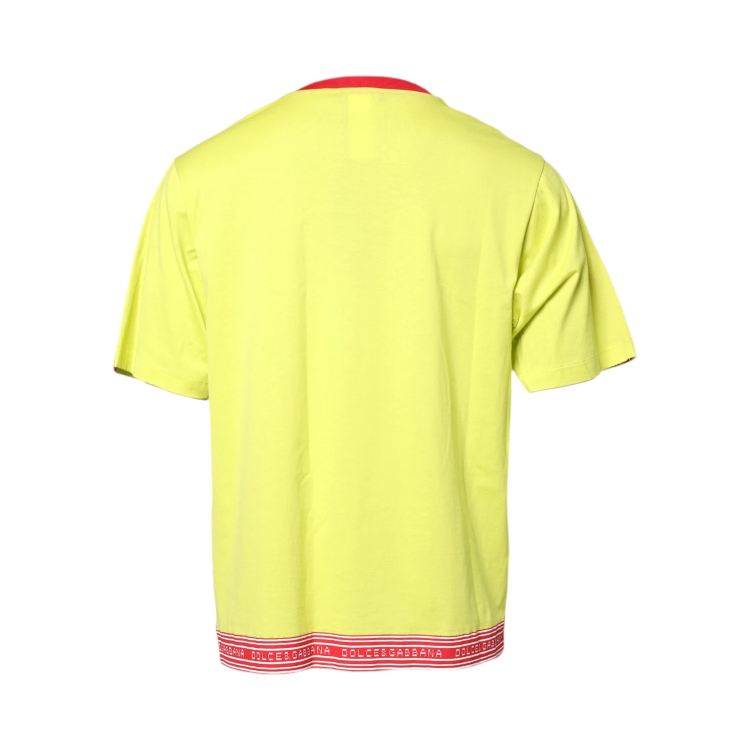 Green Cotton 85 Patch Crew Neck T-shirt