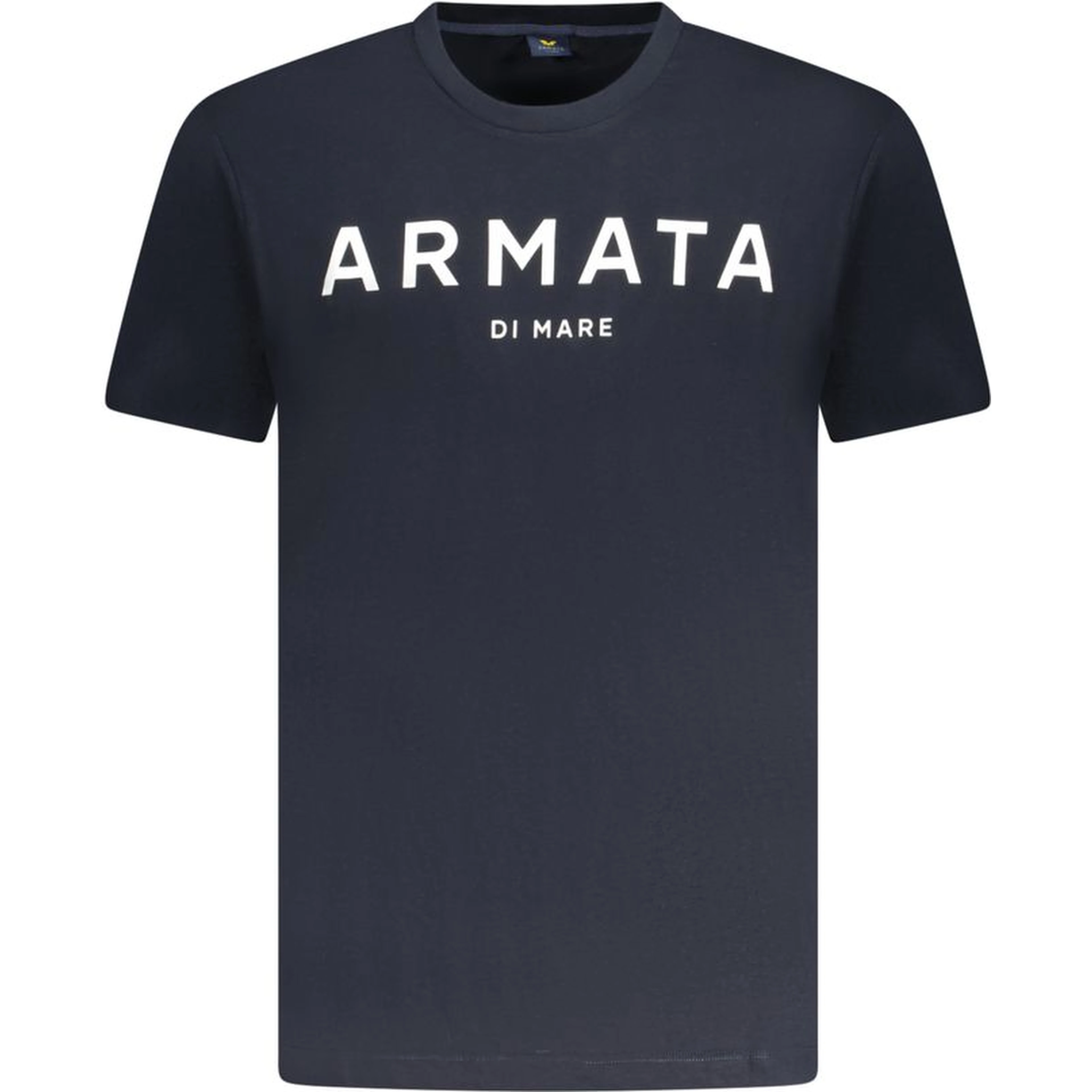 Blue Cotton Men T-Shirt