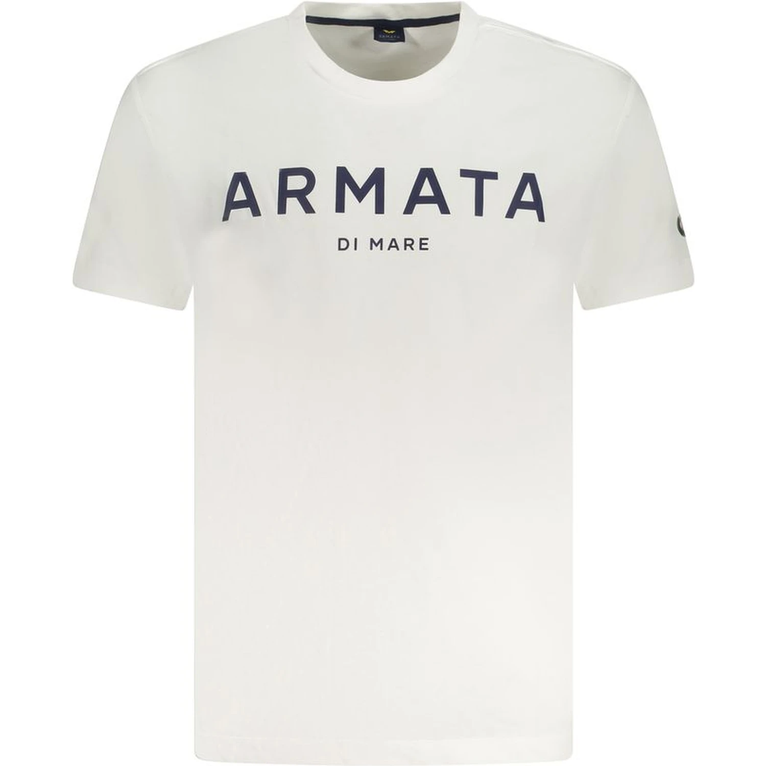 White Cotton Men T-Shirt