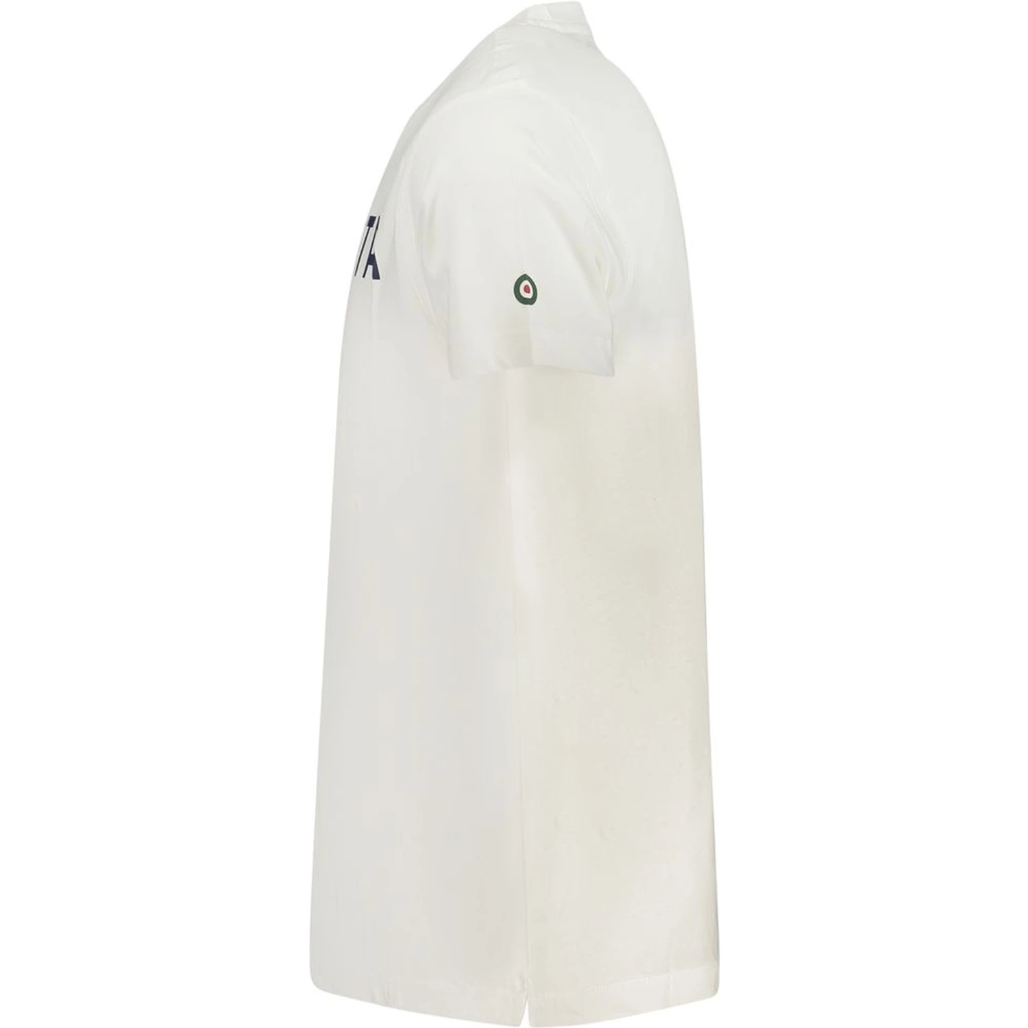 White Cotton Men T-Shirt