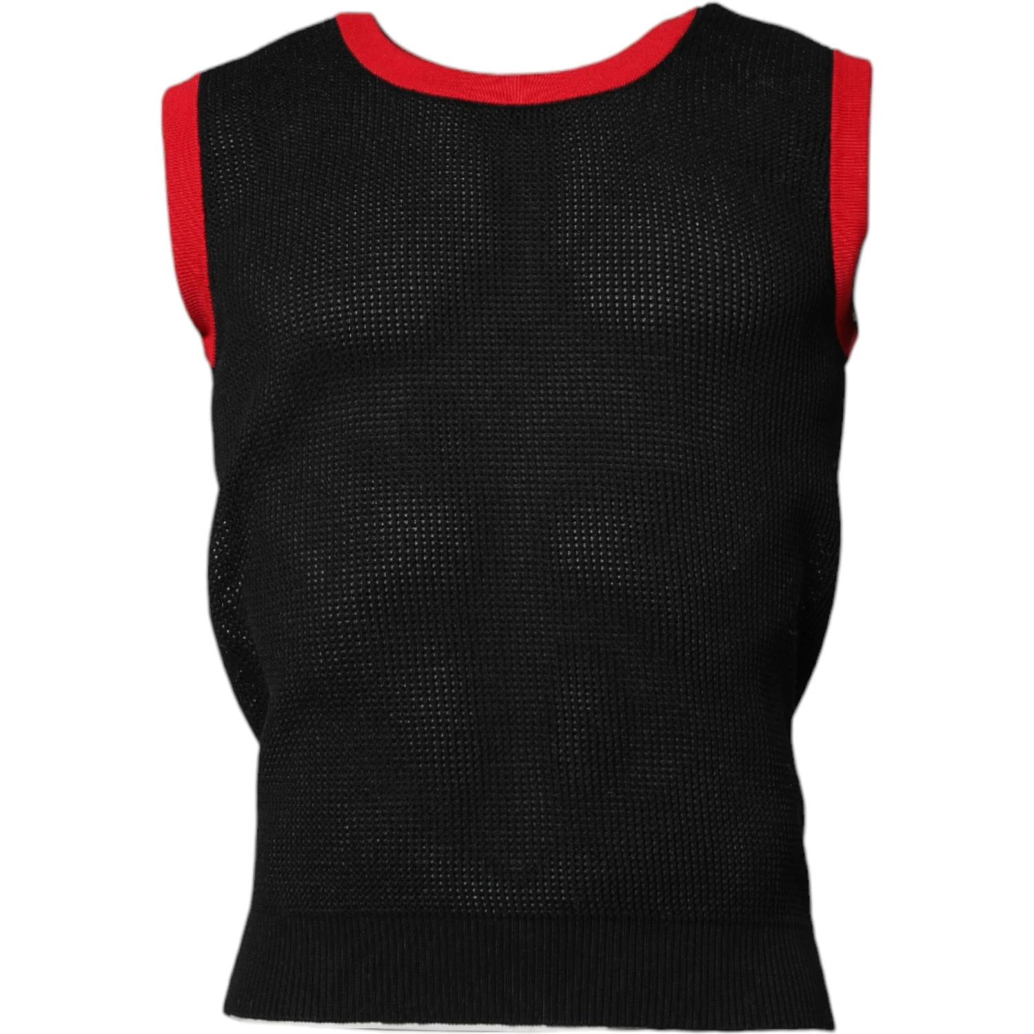 Black Cotton Slim Fit Round Neck T-shirt