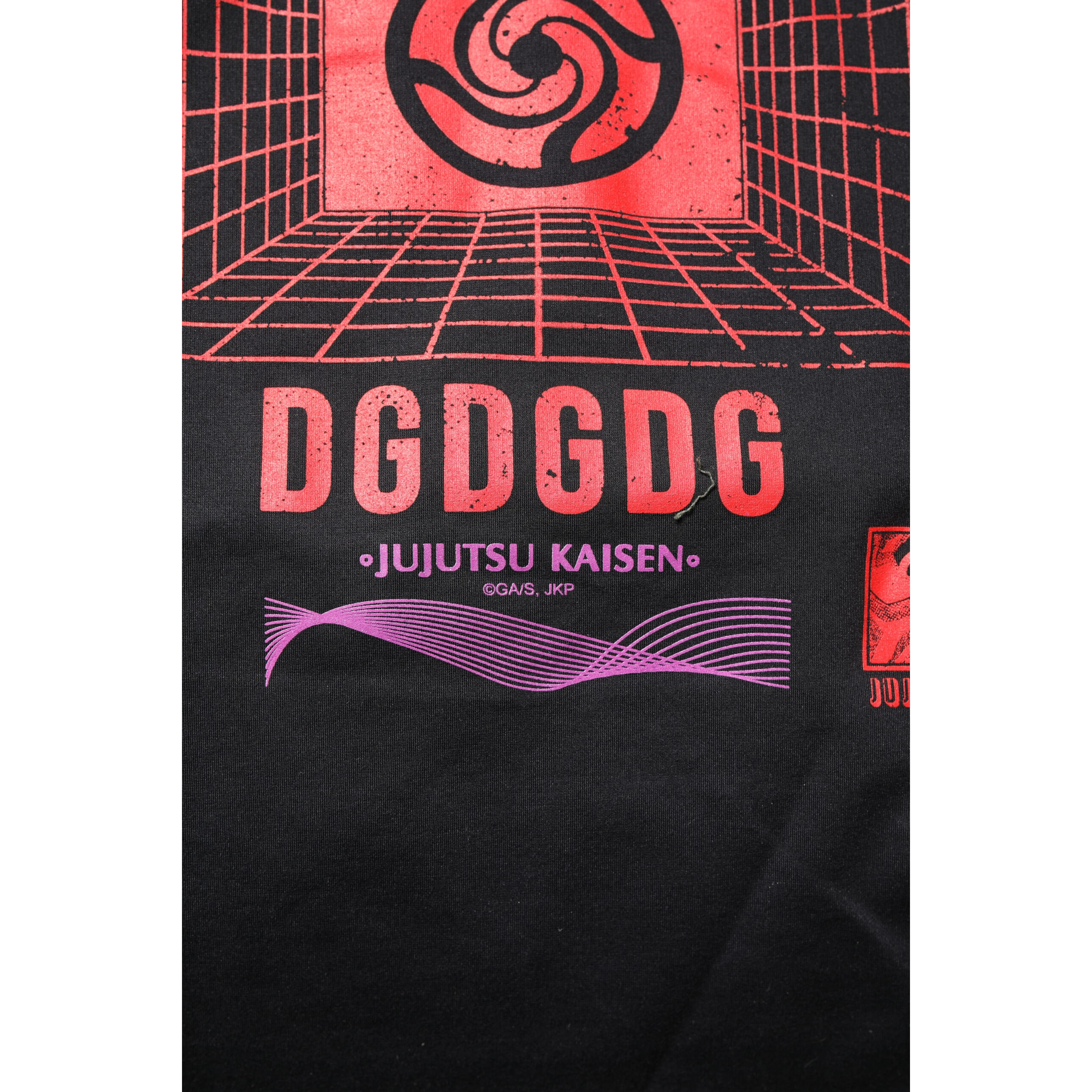 Black Cotton Graphic Print Crew Neck T-shirt