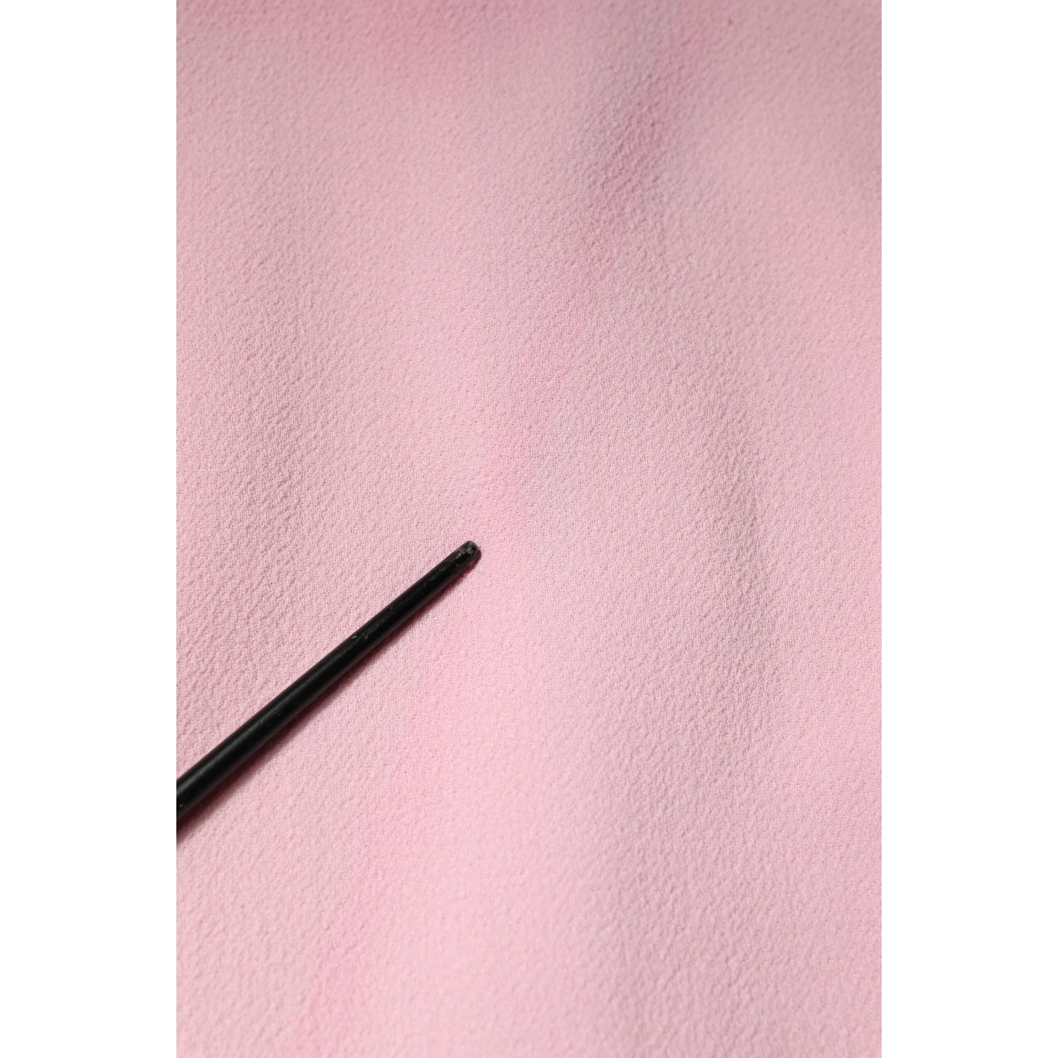 Pink Blue Wool Sleeveless Shift Mini Dress