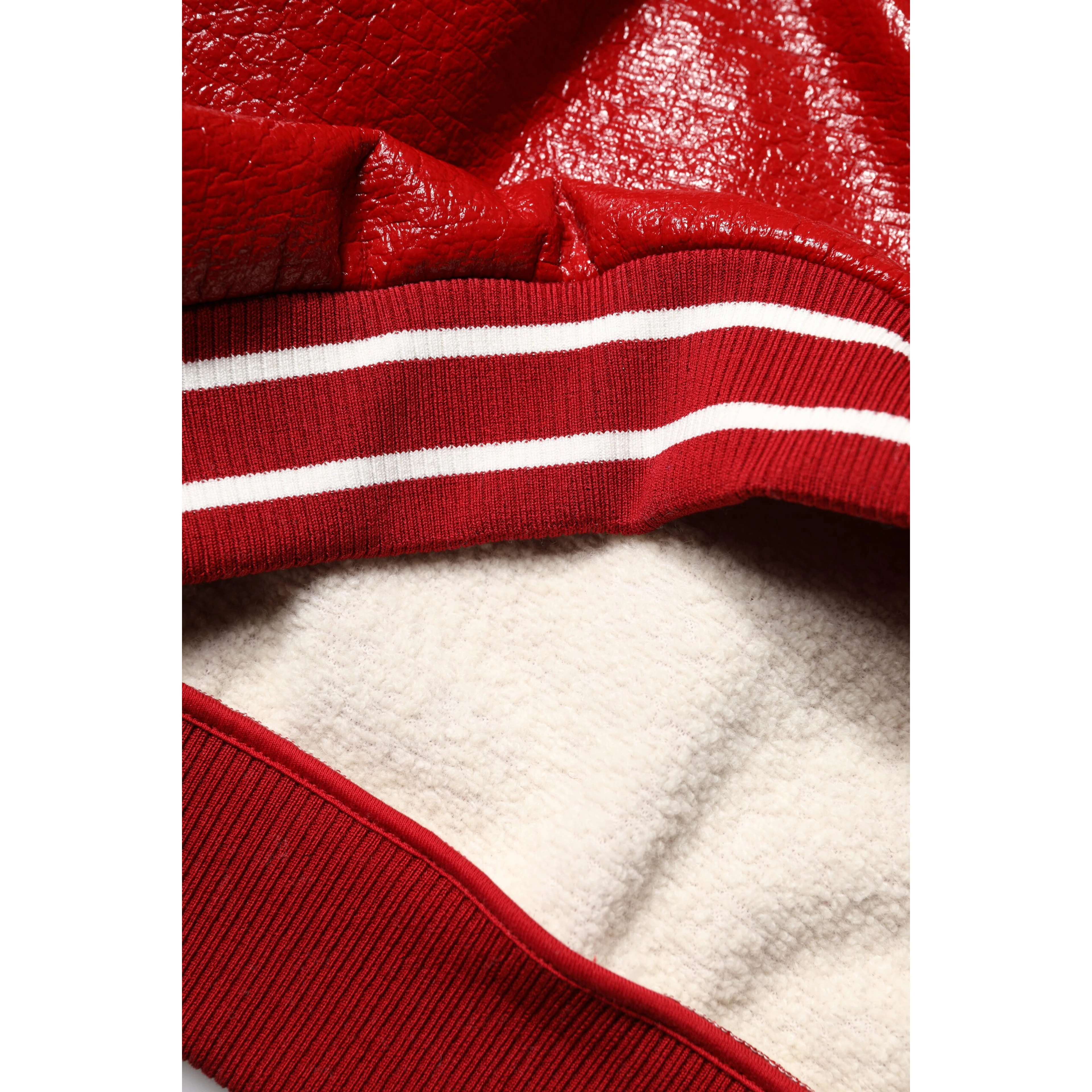 Red Wool DGLogo Embroidery Pullover Sweater