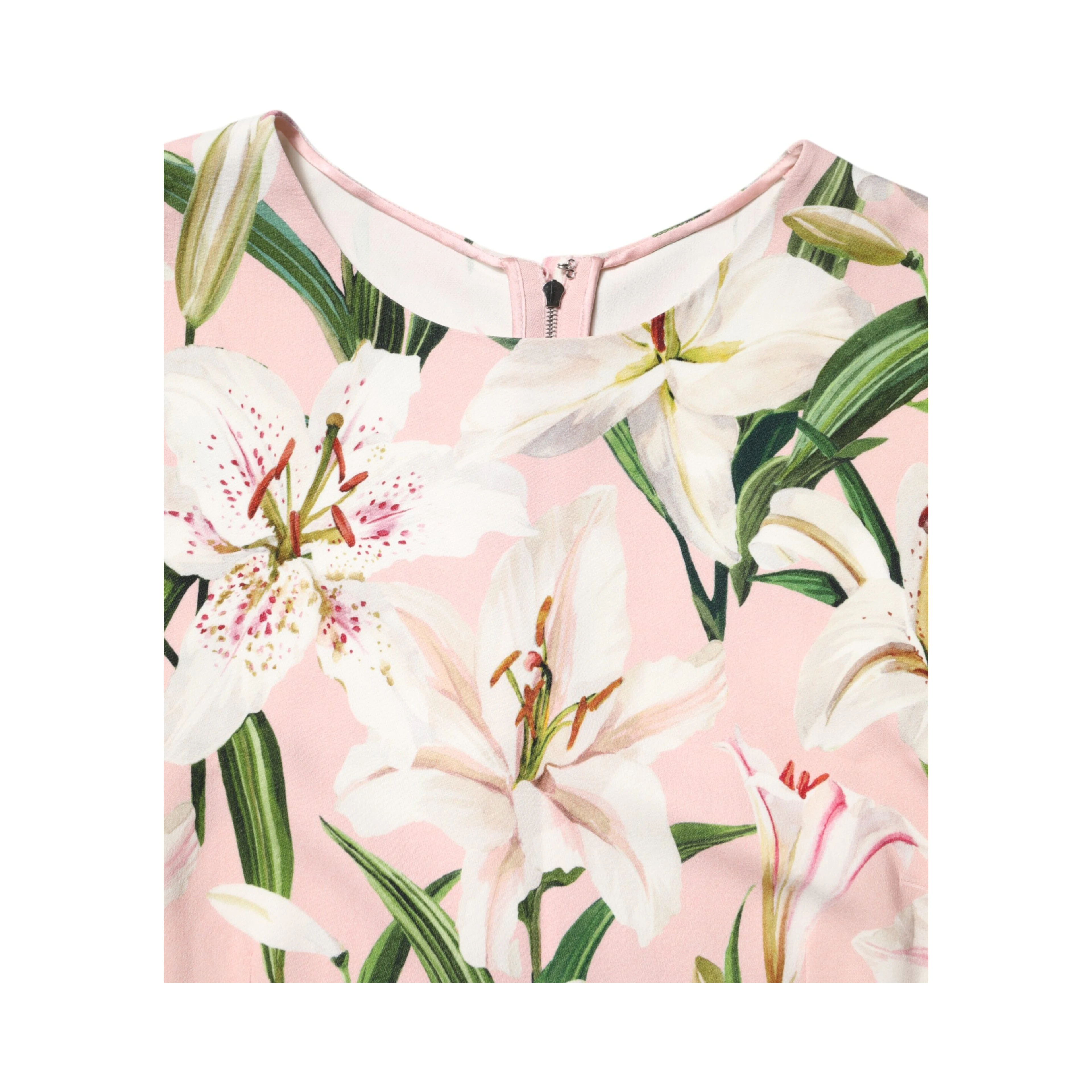 Multicolor Floral Print Round Neck Tank Top