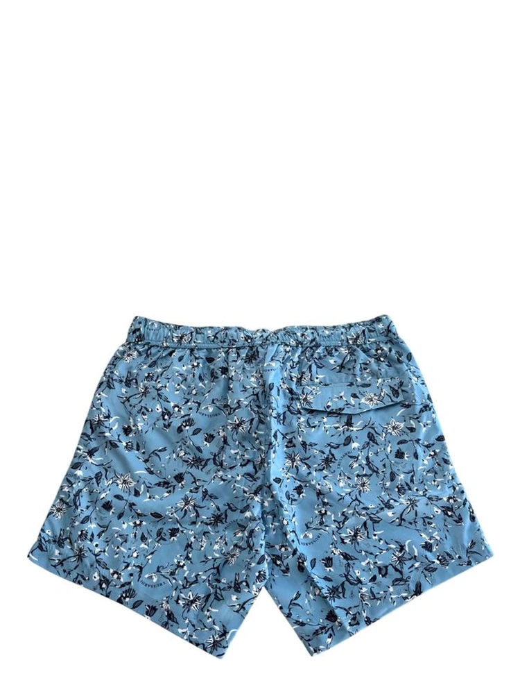 Light Blue Polyester Men Swim Trunk alternative