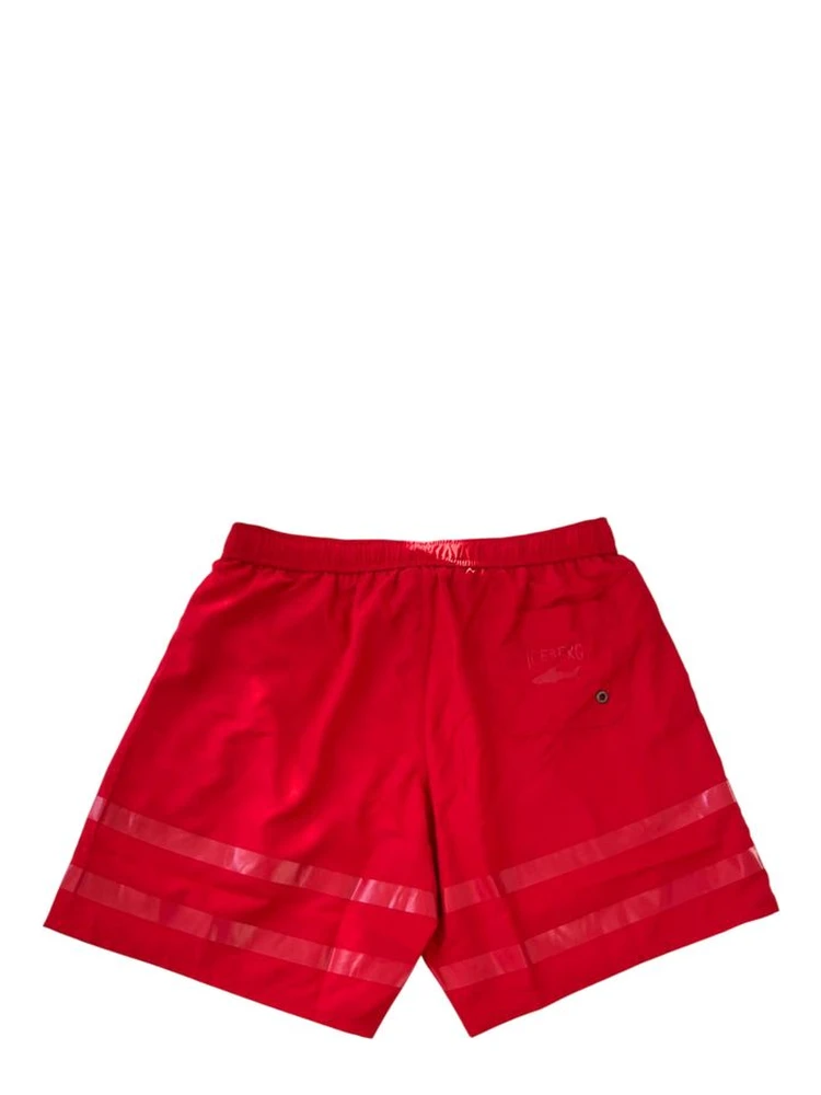 Red Polyester Men Swim Short alternative