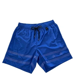 Blue Polyester Swimwear