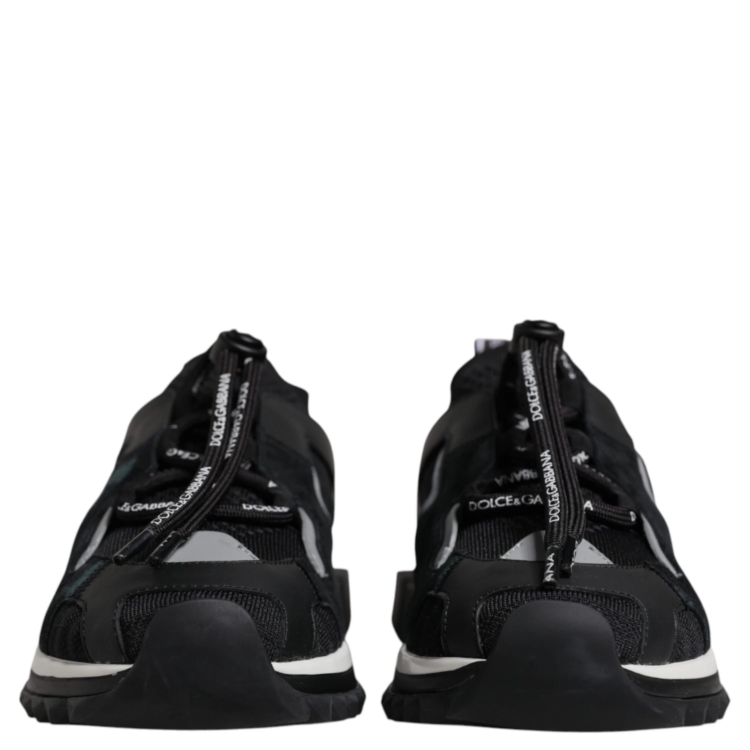 Black Mesh Sorrento Trekking Sneakers Shoes
