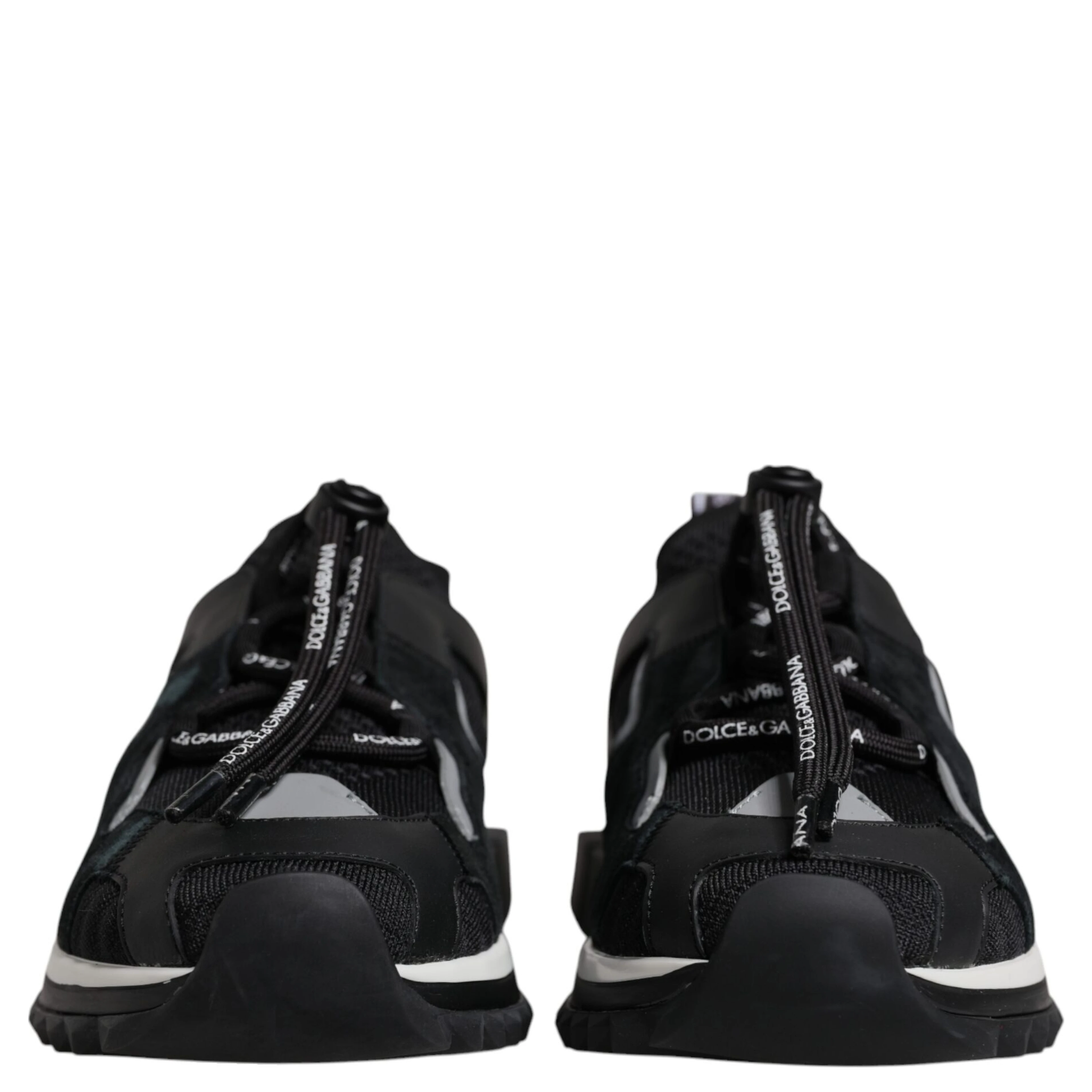Black Mesh Sorrento Trekking Sneakers Shoes