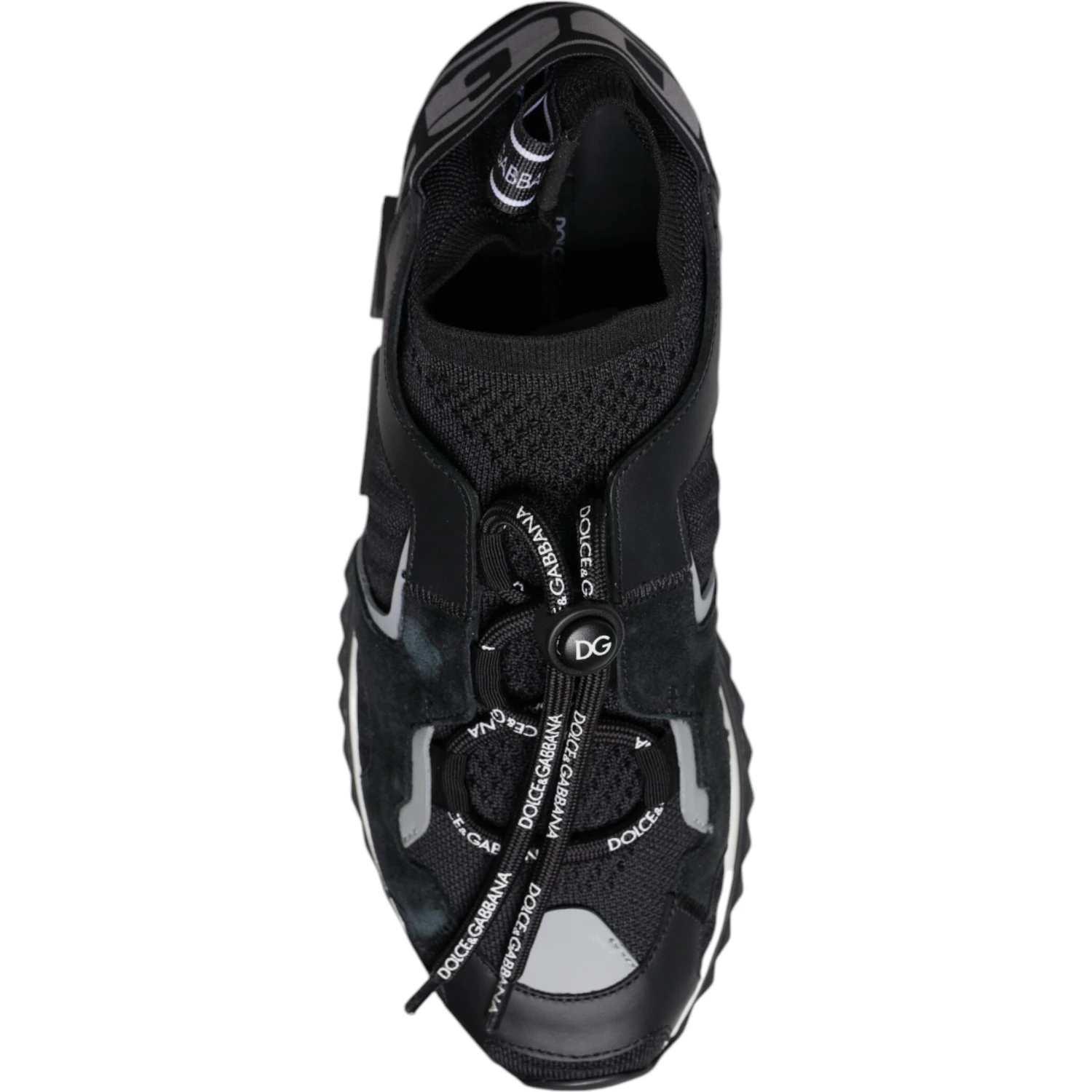 Black Mesh Sorrento Trekking Sneakers Shoes