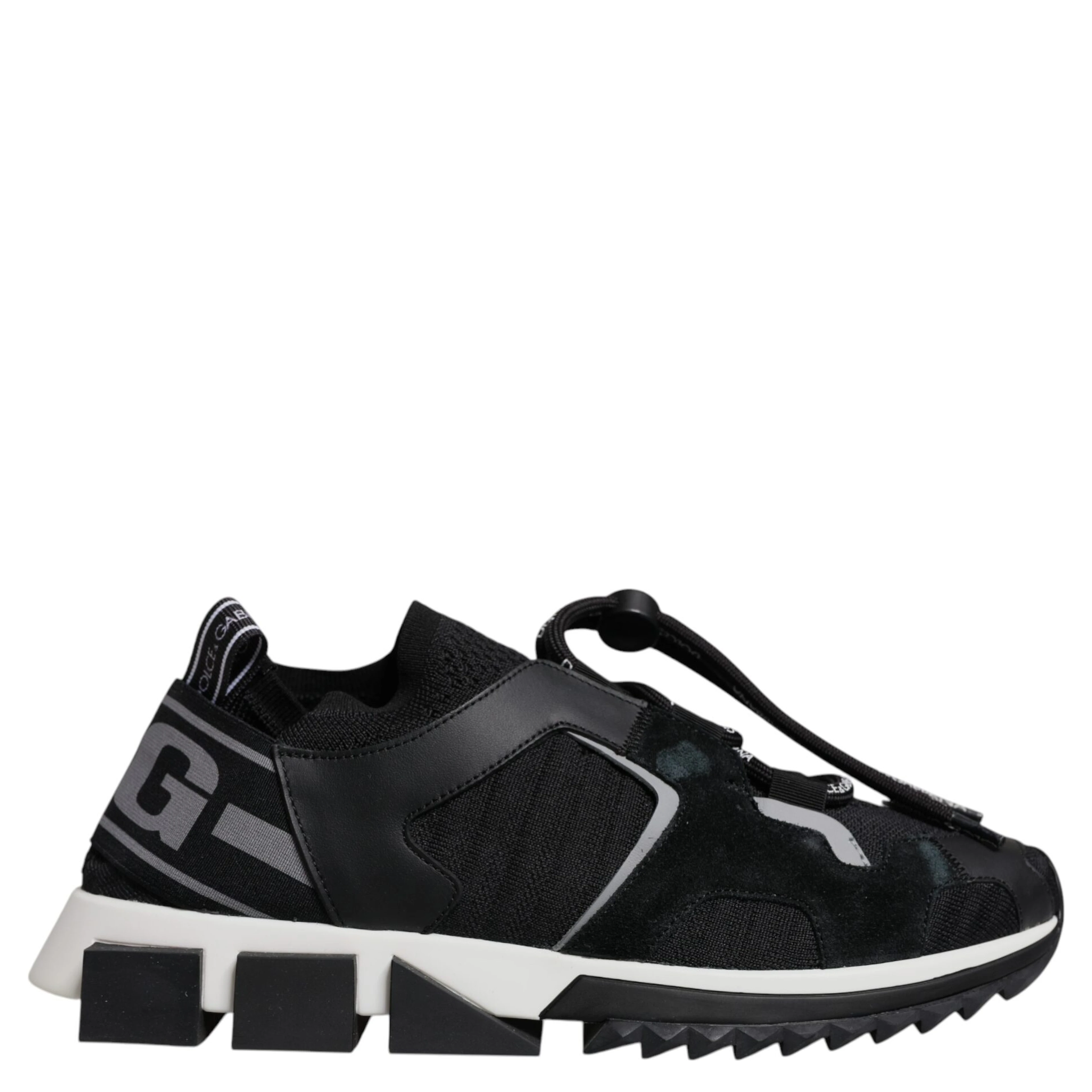 Black Mesh Sorrento Trekking Sneakers Shoes