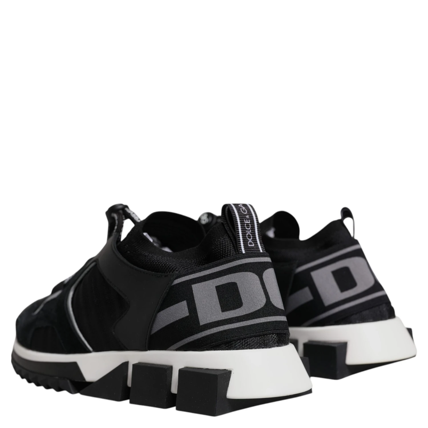 Black Mesh Sorrento Trekking Sneakers Shoes