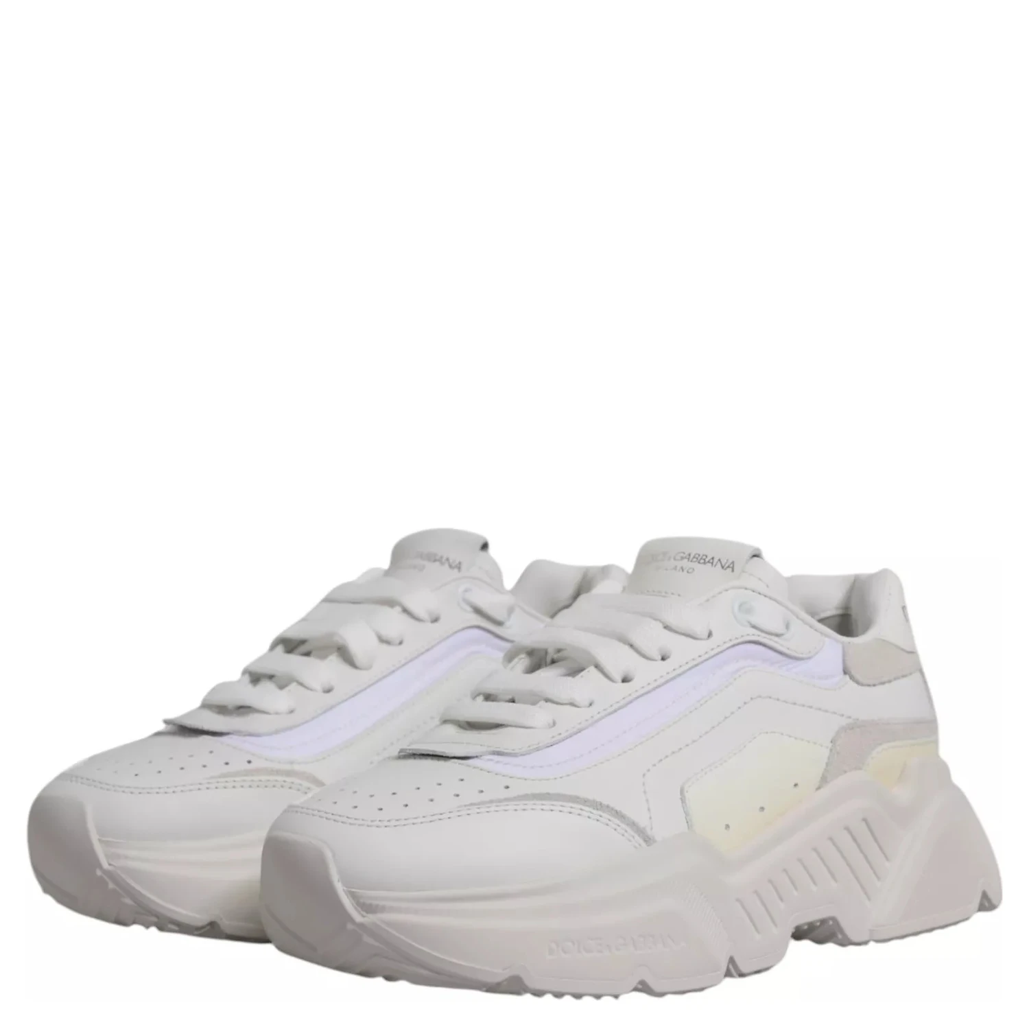 White Daymaster Low Top Mens Sneakers Shoes