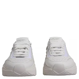 White Daymaster Low Top Mens Sneakers Shoes