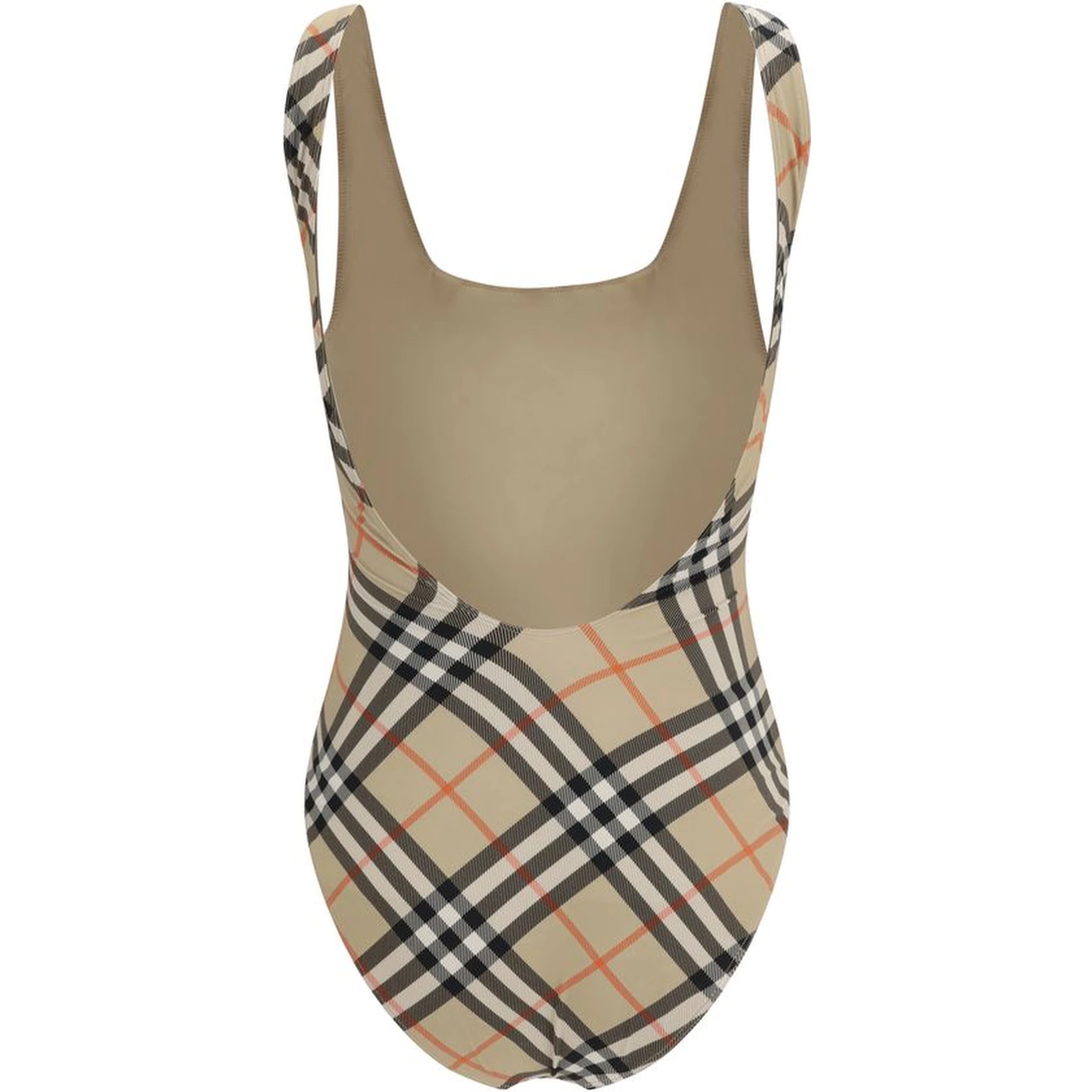 Multicolor Polyester One-Piece Swimsuit