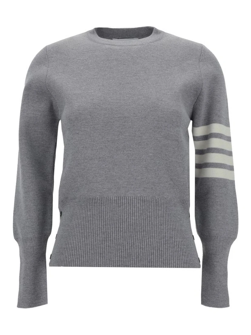 Gray Fleece Wool Sweatshirt