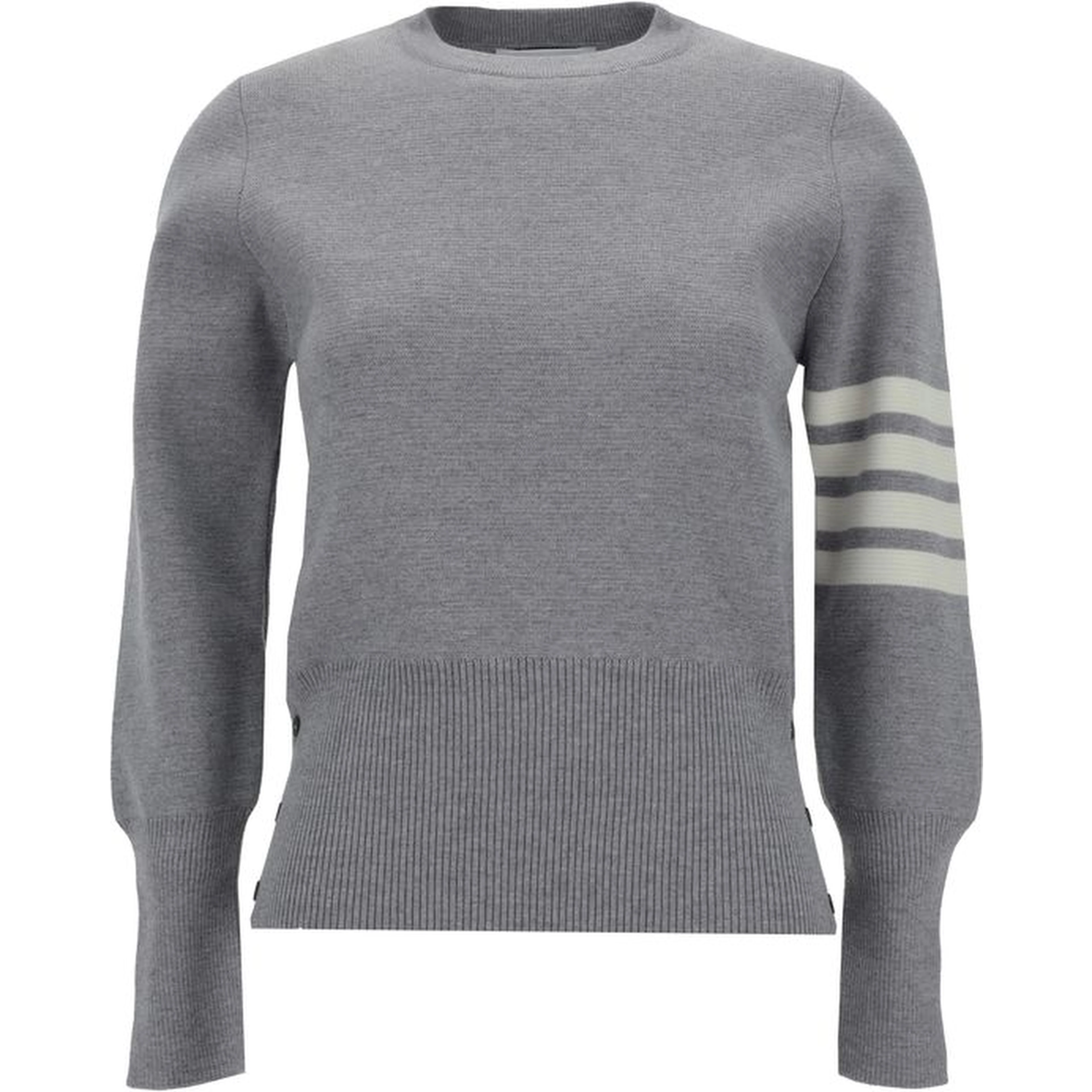 Gray Fleece Wool Sweatshirt