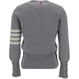 Gray Fleece Wool Sweatshirt