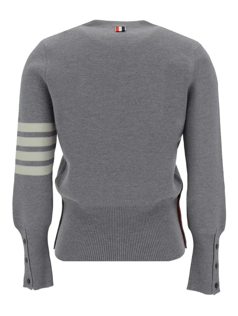 Gray Fleece Wool Sweatshirt