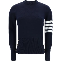 Blue Fleece Wool Sweatshirt