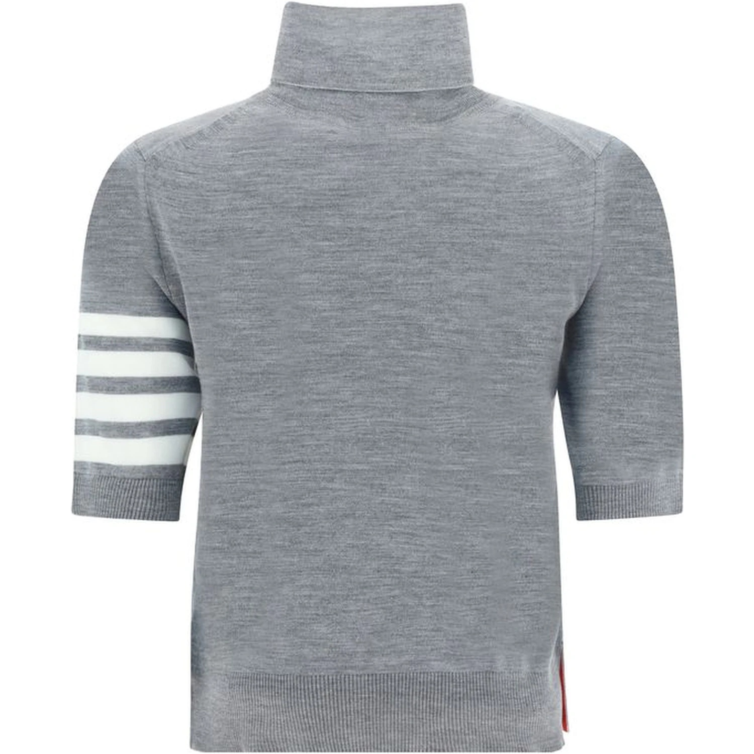 Gray Polyamide Turtleneck