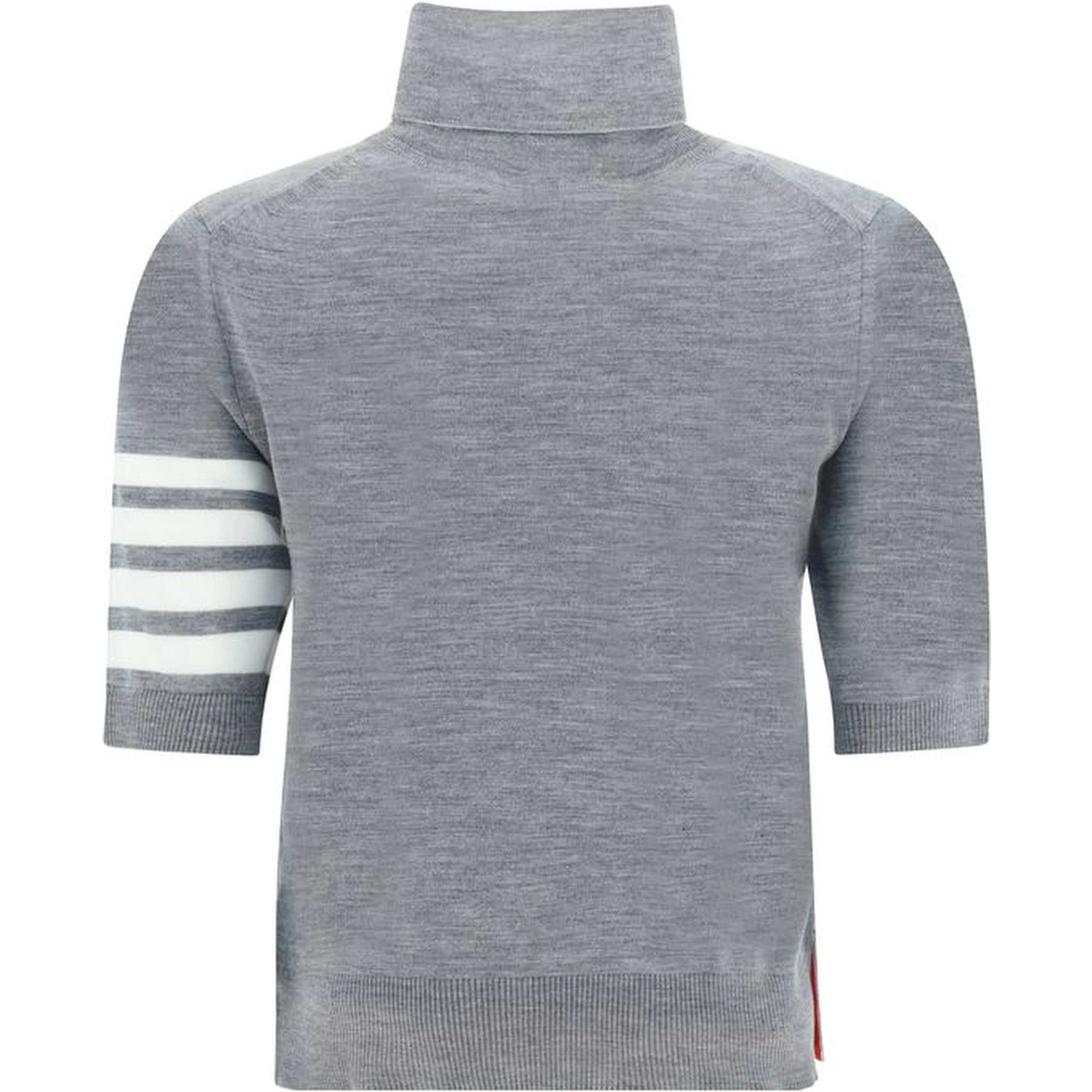 Gray Polyamide Turtleneck