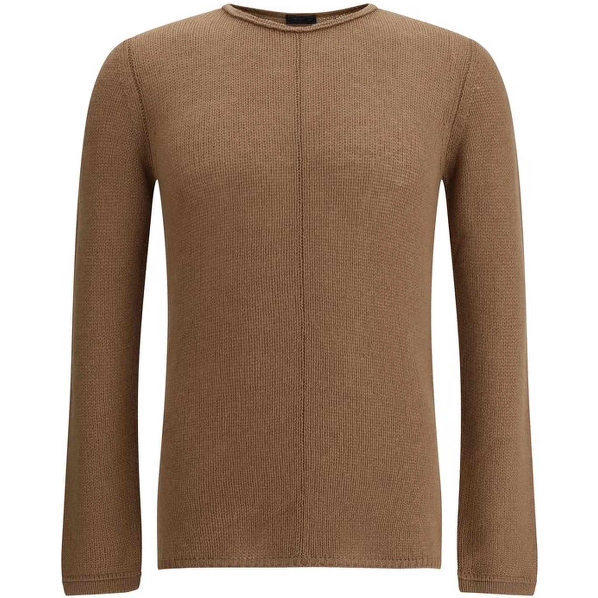 كنزة كشمير بنية اللون