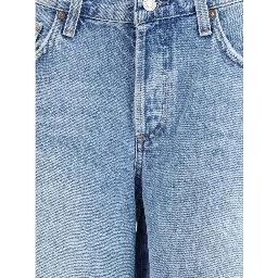 Light Blue Cotton Bermuda Shorts