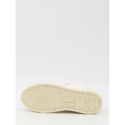 Medalist Low Sneakers In Suede And Leather In White