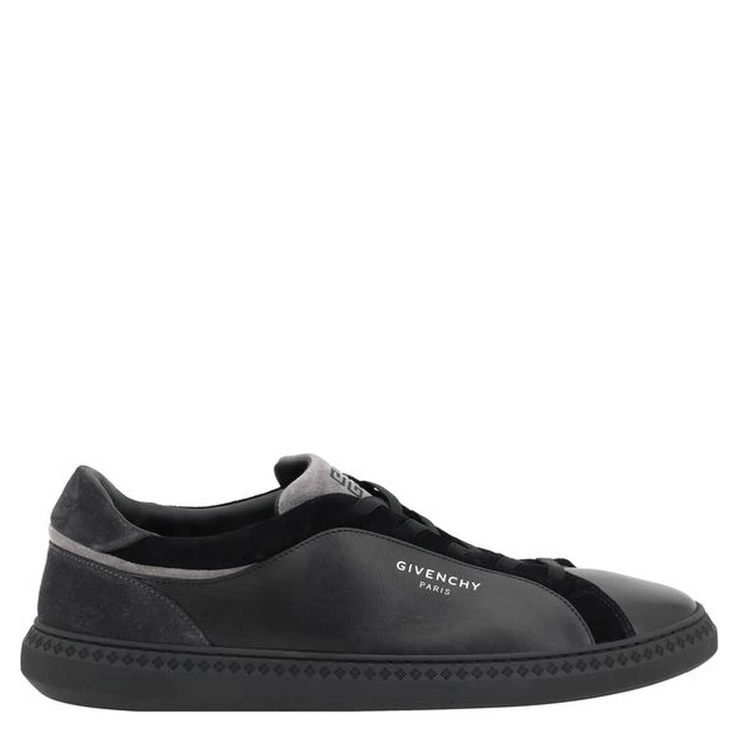 Black Leather G Set Sneakers