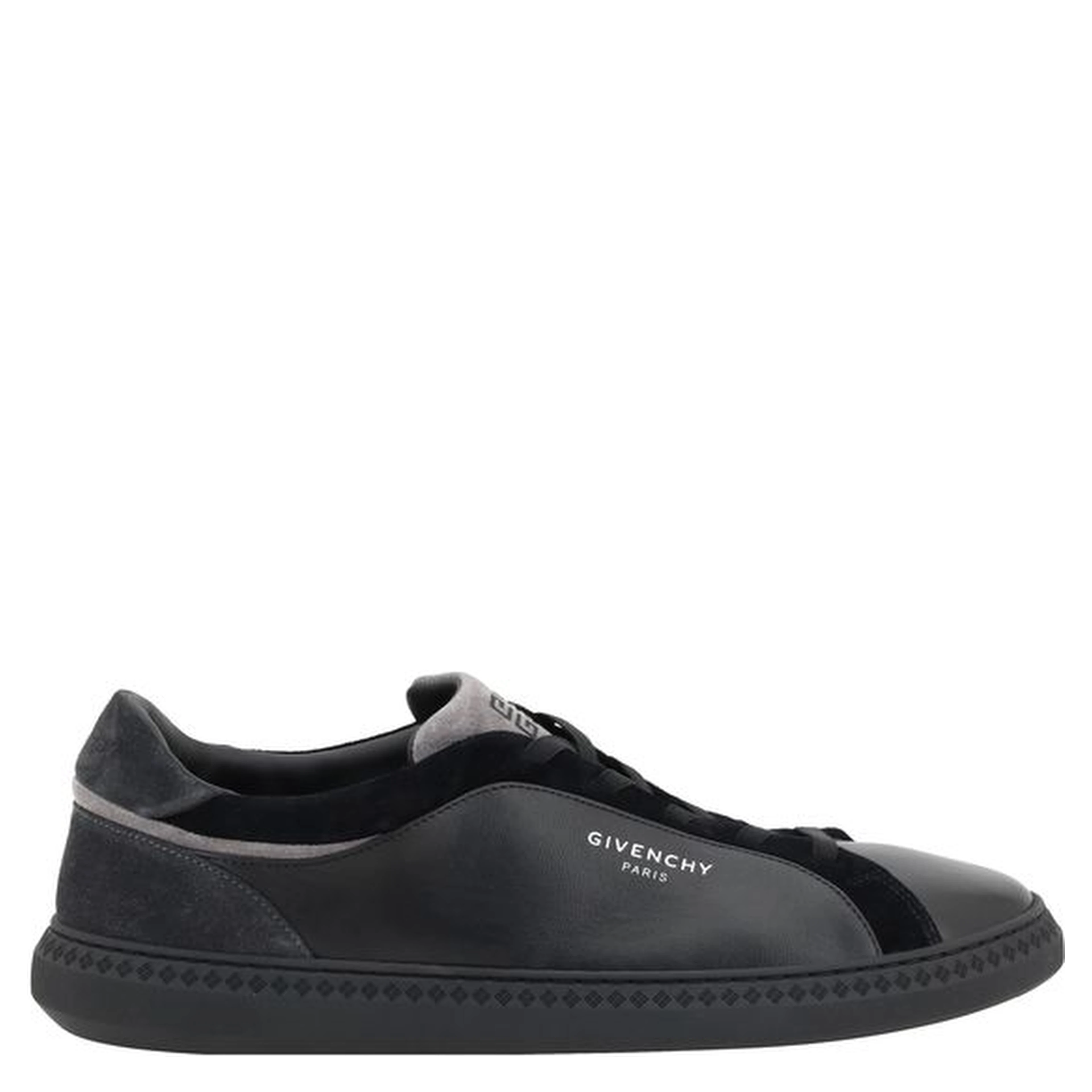 Black Leather G Set Sneakers
