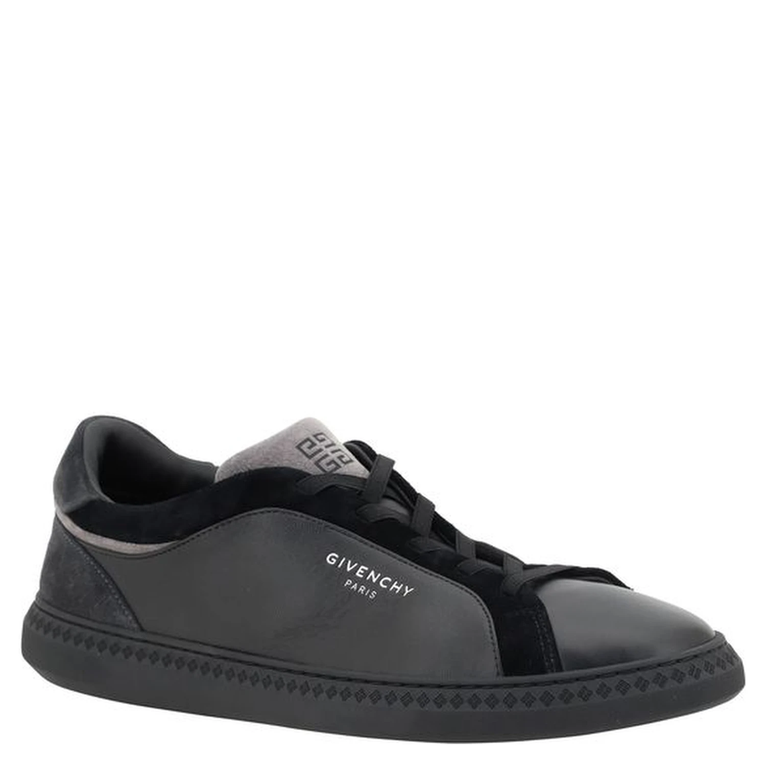 Black Leather G Set Sneakers