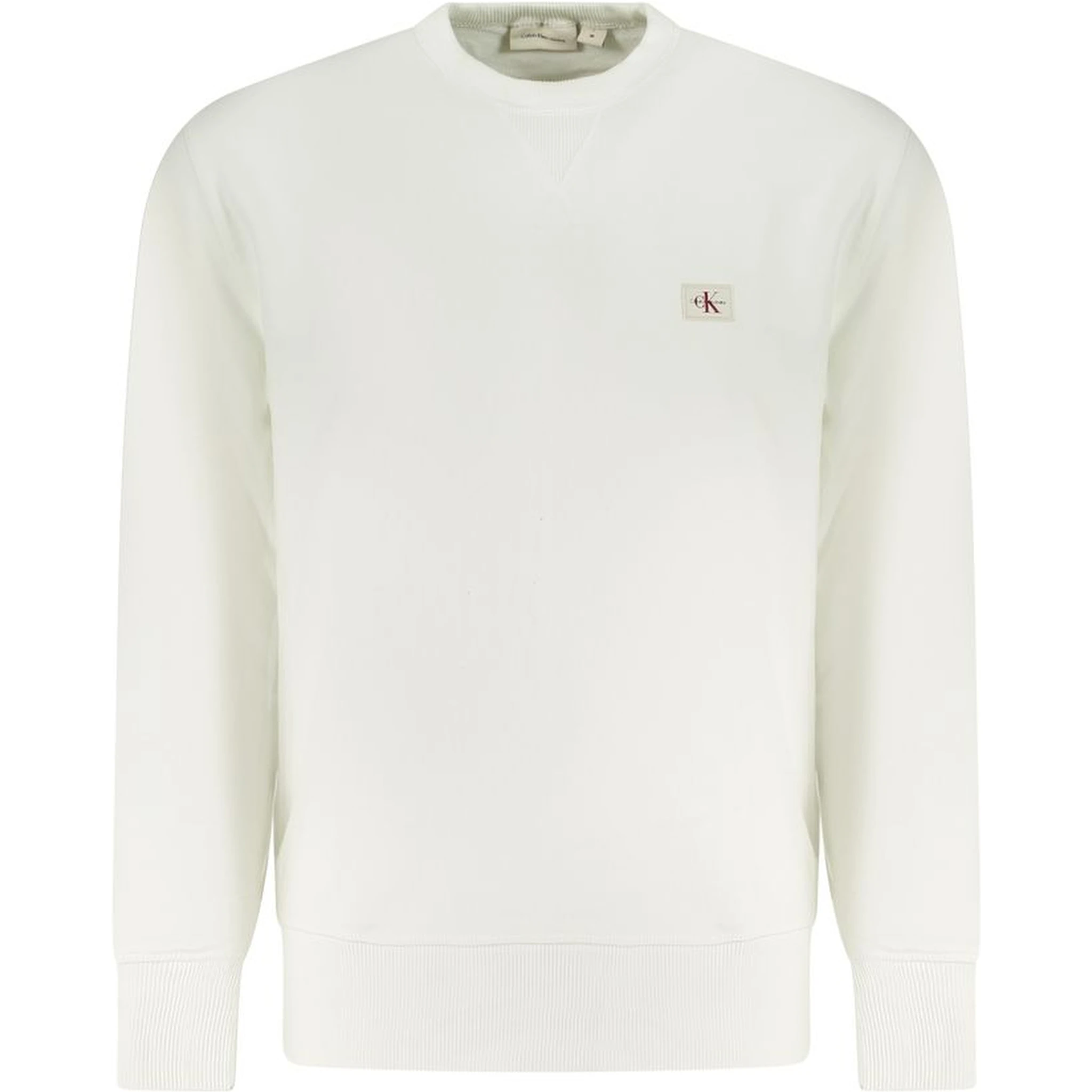 White Cotton Men Sweater