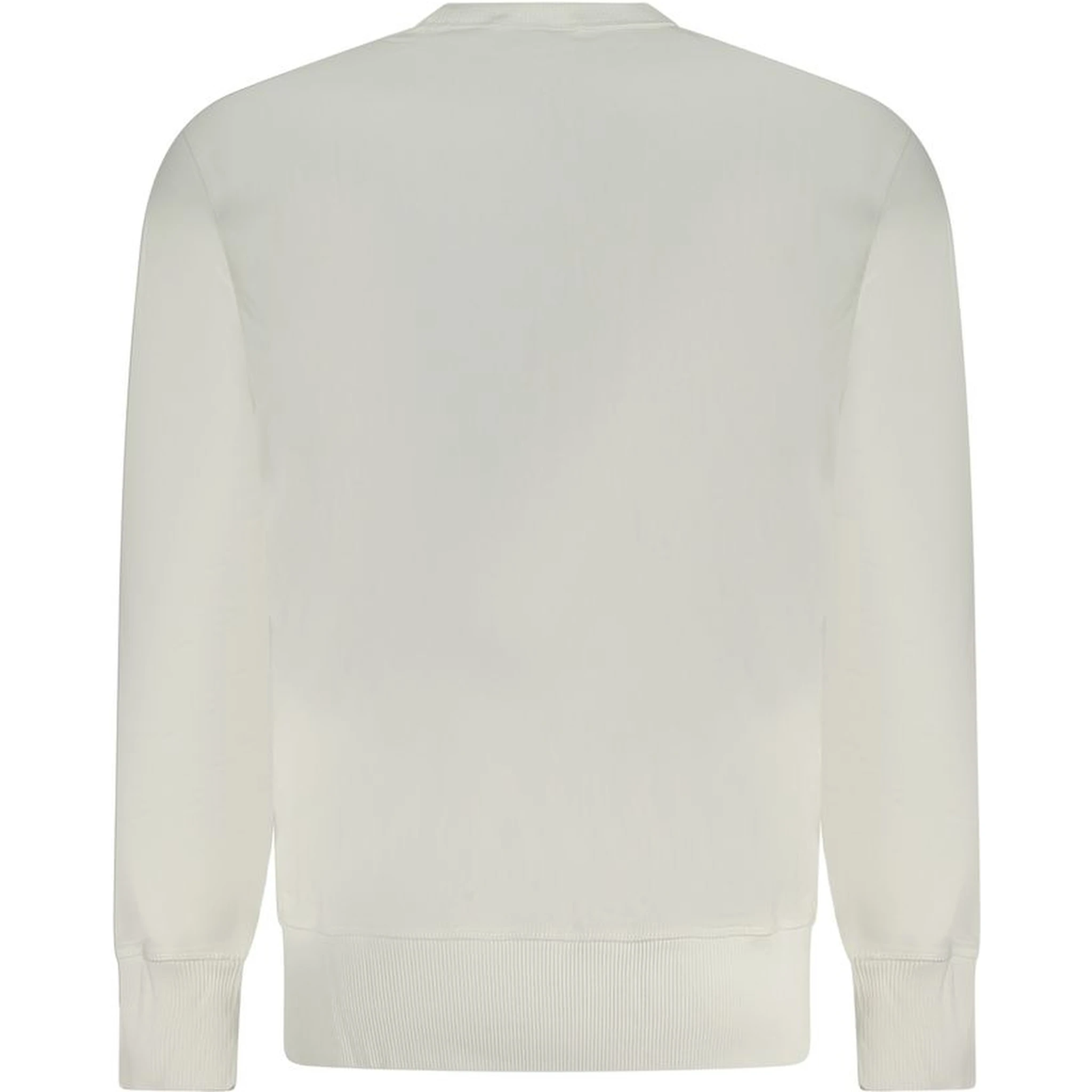 White Cotton Men Sweater