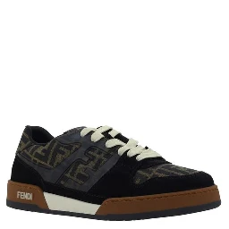 Multicolor Calf Leather Bos Taurus Low Top Sneakers