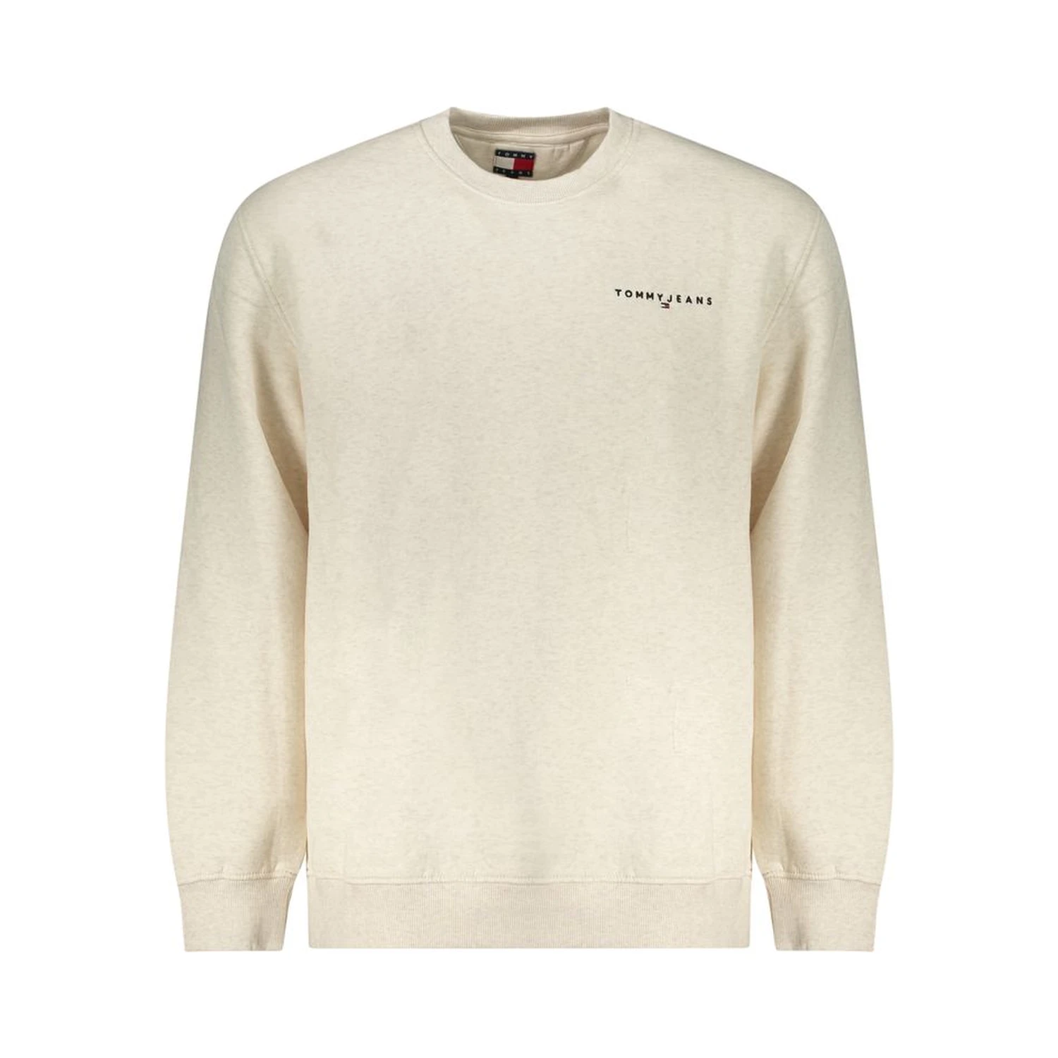 Beige Cotton Men Sweater