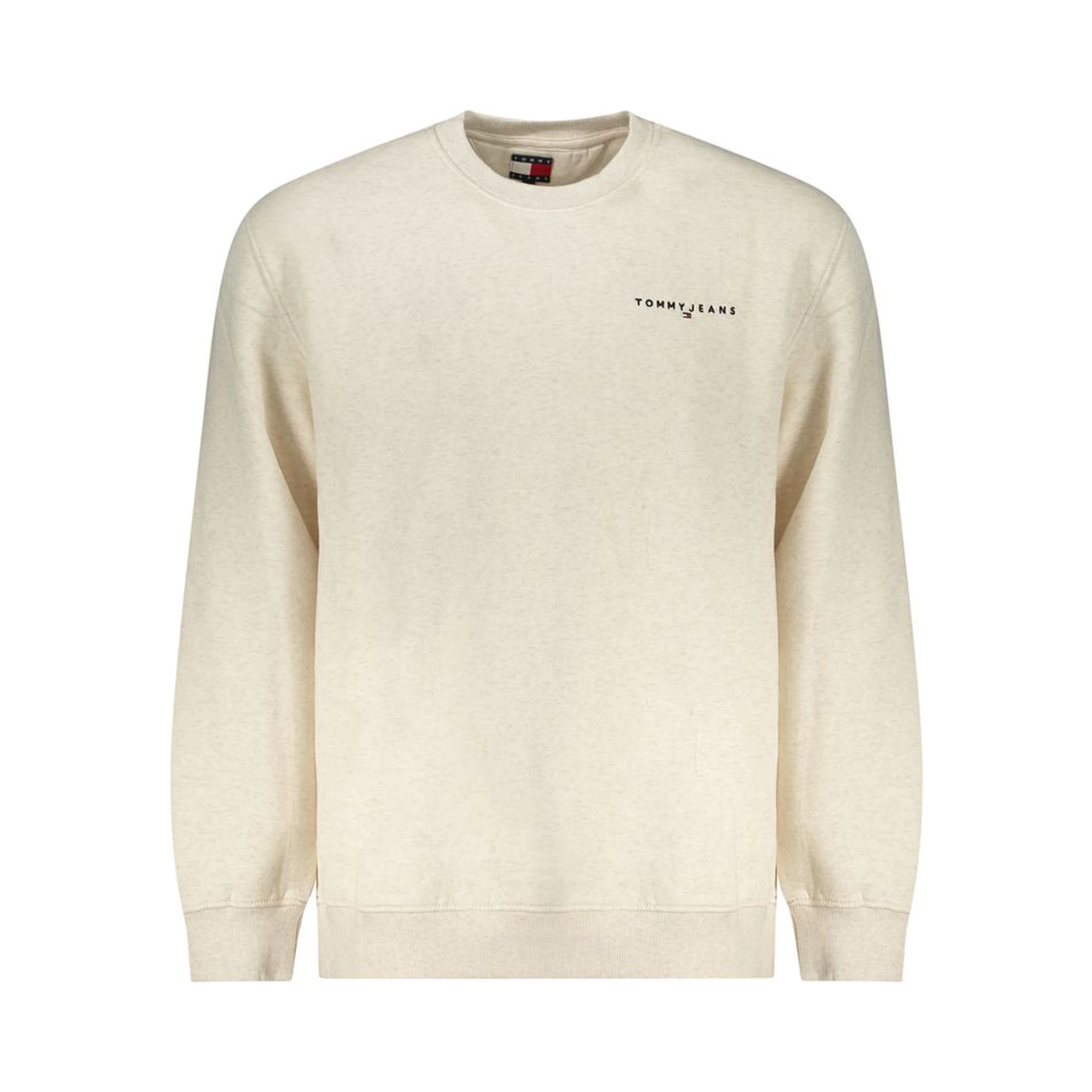 Beige Cotton Men Sweater