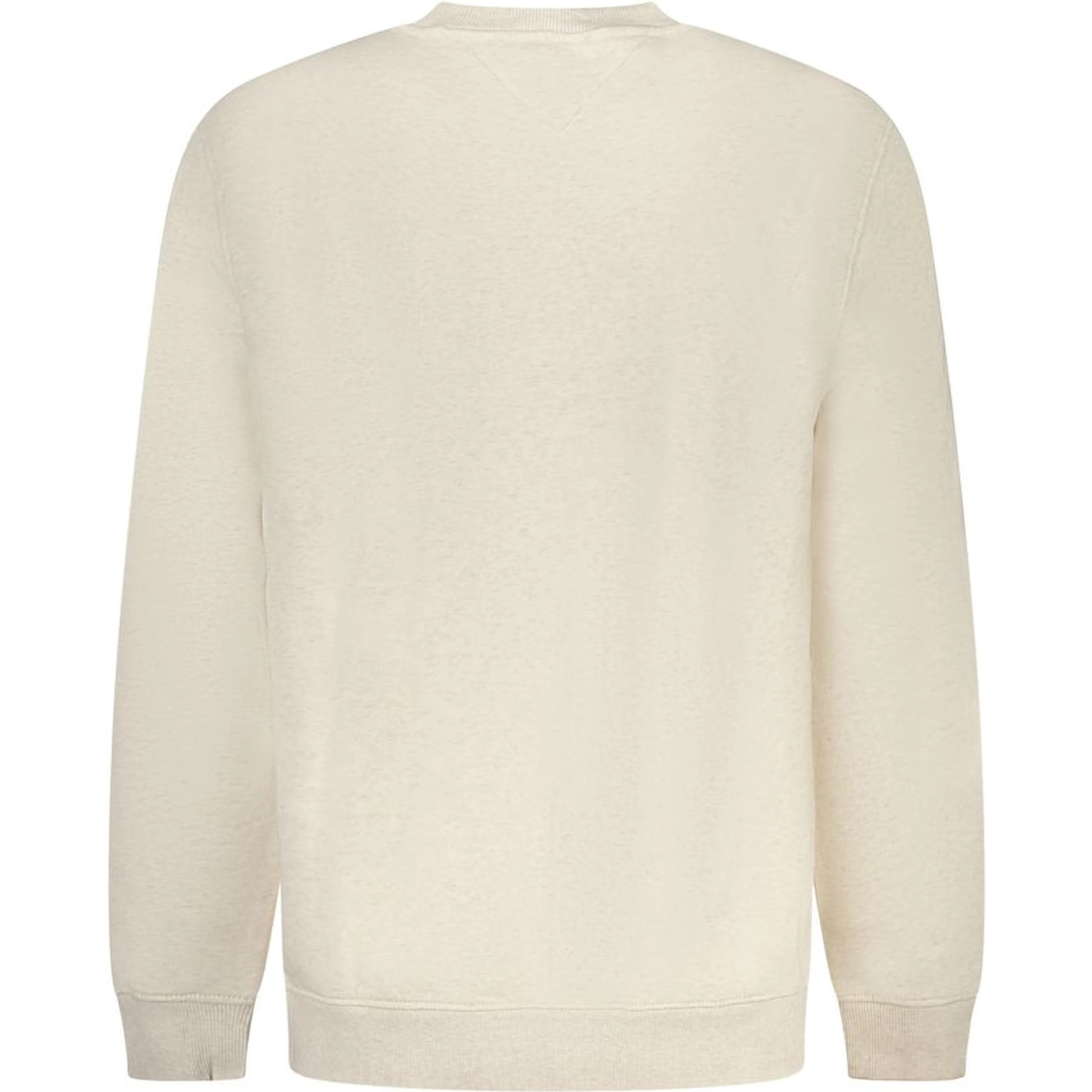 Beige Cotton Men Sweater