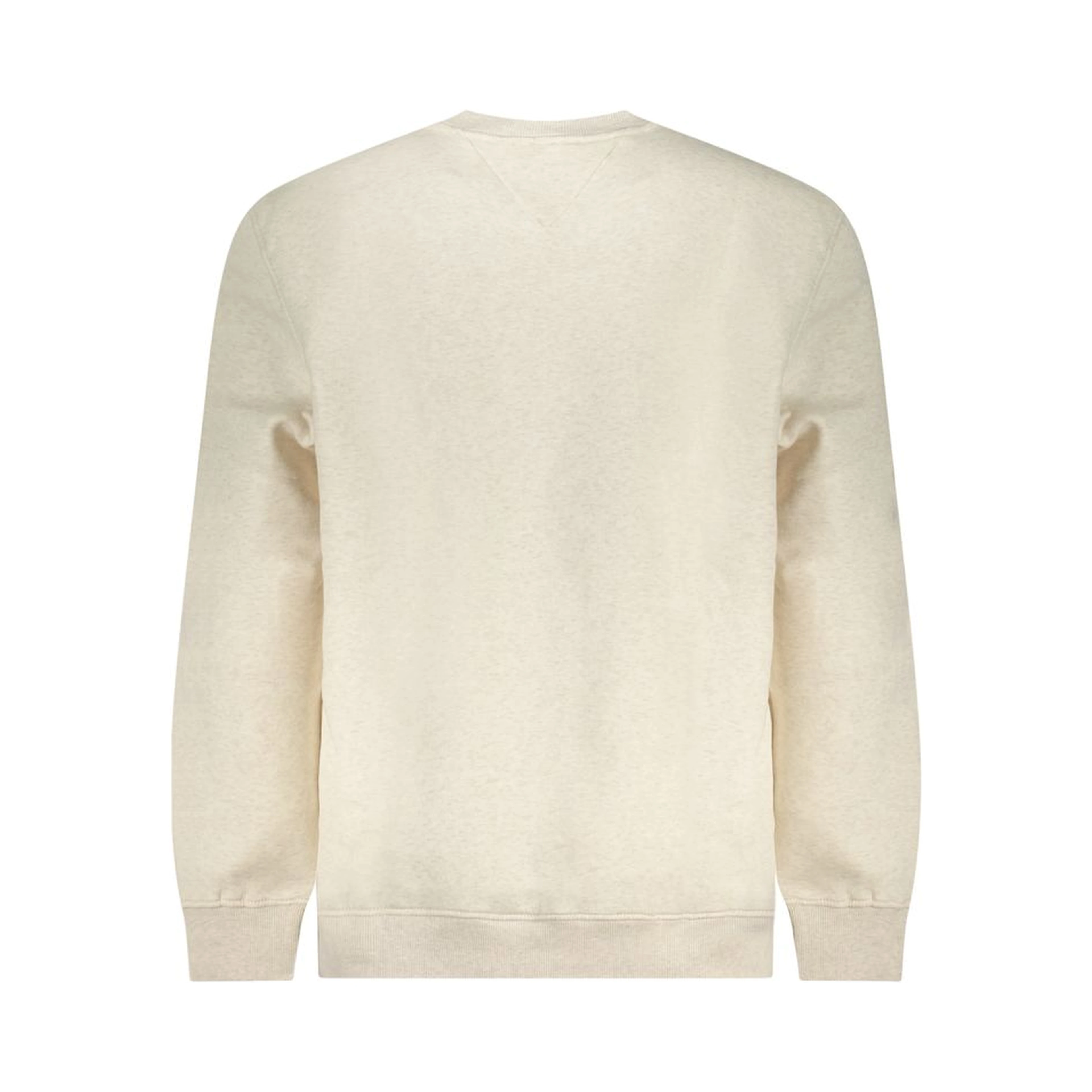 Beige Cotton Men Sweater