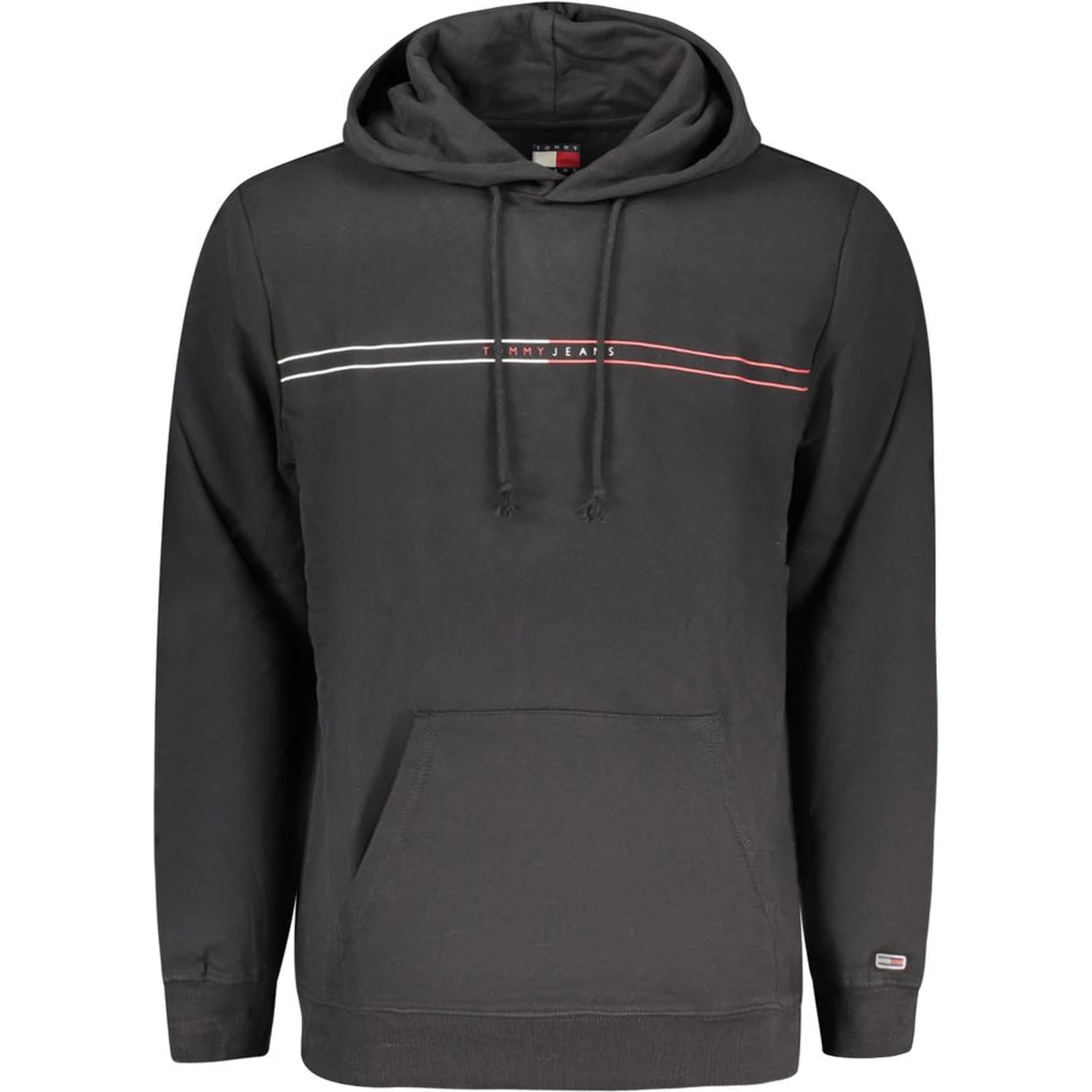 Black Cotton Men Sweater
